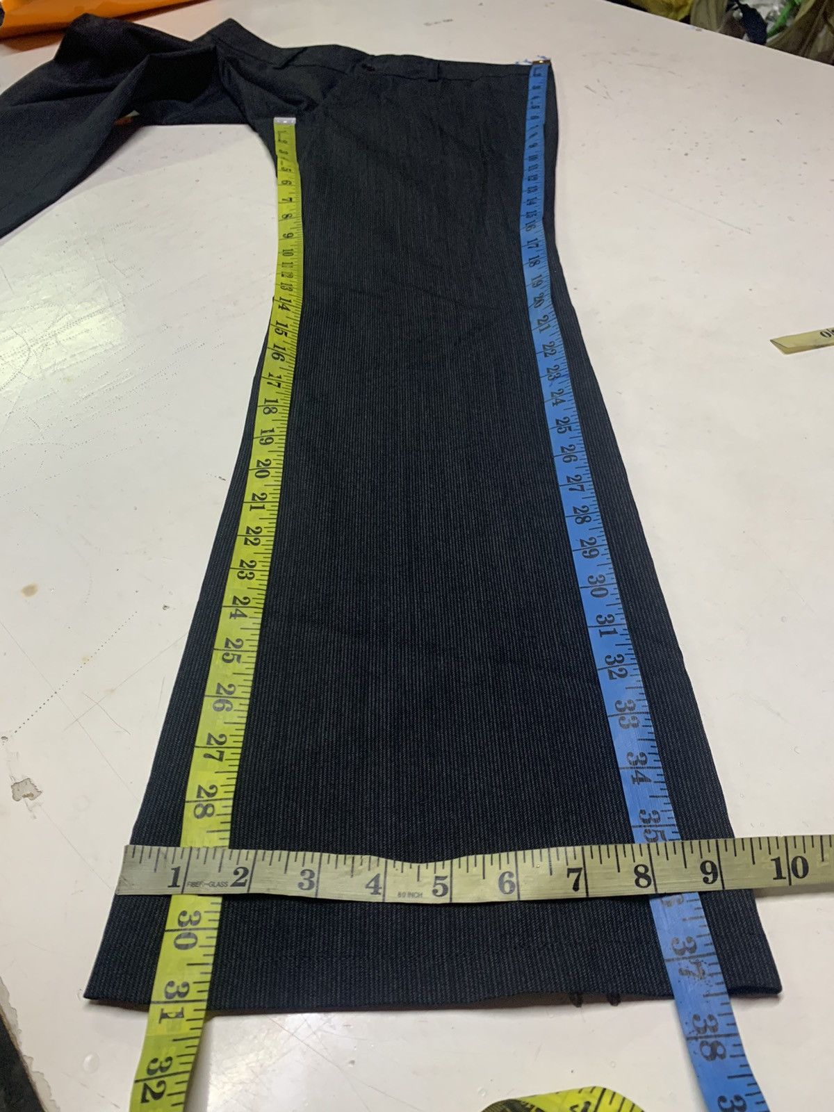 Yohji Yamamoto INED BLACK SLACKS Size 31" - 8 Thumbnail