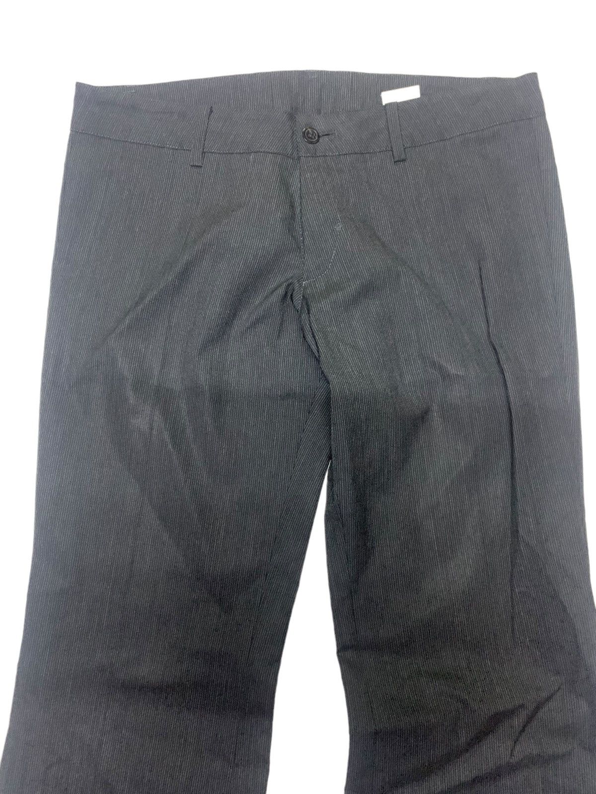 Yohji Yamamoto INED BLACK SLACKS Size 31" - 4 Thumbnail