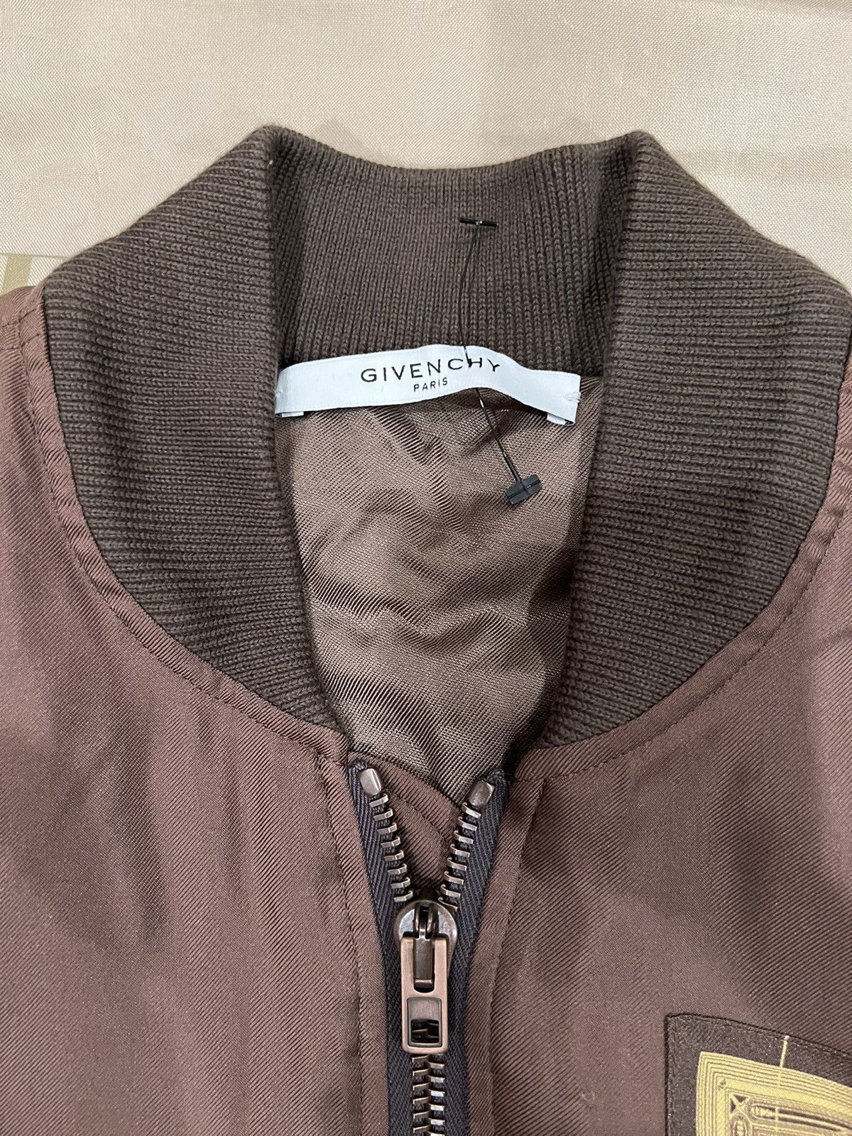 Givenchy Givenchy bomber silk brown jacket size 50 $4500 Size US M / EU 48-50 / 2 - 3 Thumbnail