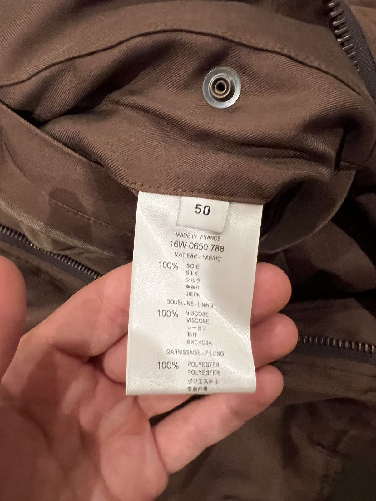 Givenchy Givenchy bomber silk brown jacket size 50 $4500 Size US M / EU 48-50 / 2 - 7 Thumbnail