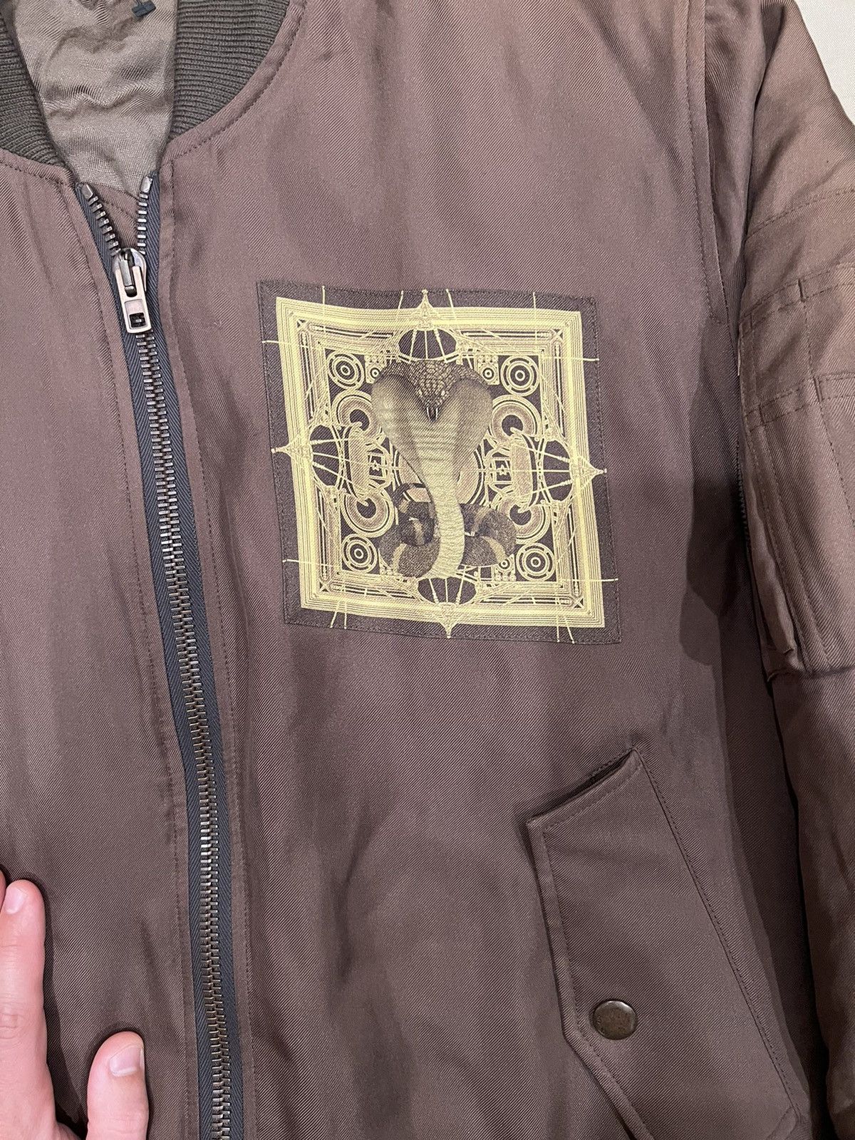 Givenchy Givenchy bomber silk brown jacket size 50 $4500 Size US M / EU 48-50 / 2 - 2 Thumbnail