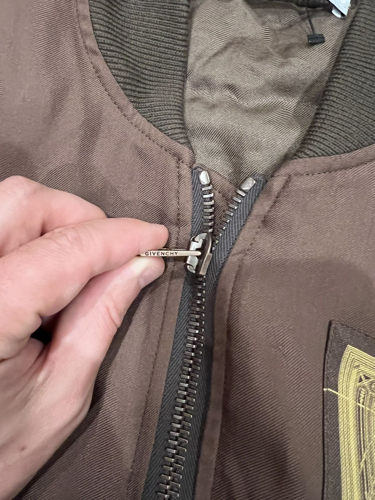 Givenchy Givenchy bomber silk brown jacket size 50 $4500 Size US M / EU 48-50 / 2 - 4 Thumbnail