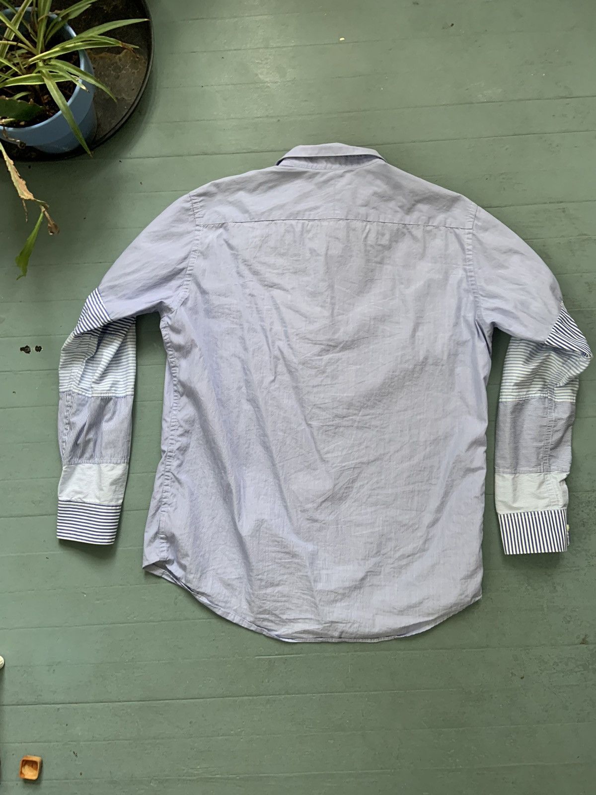 JW Anderson × Uniqlo Multi Stripe Sleeve Casual Shirt Size US L / EU 52-54 / 3 - 2 Thumbnail