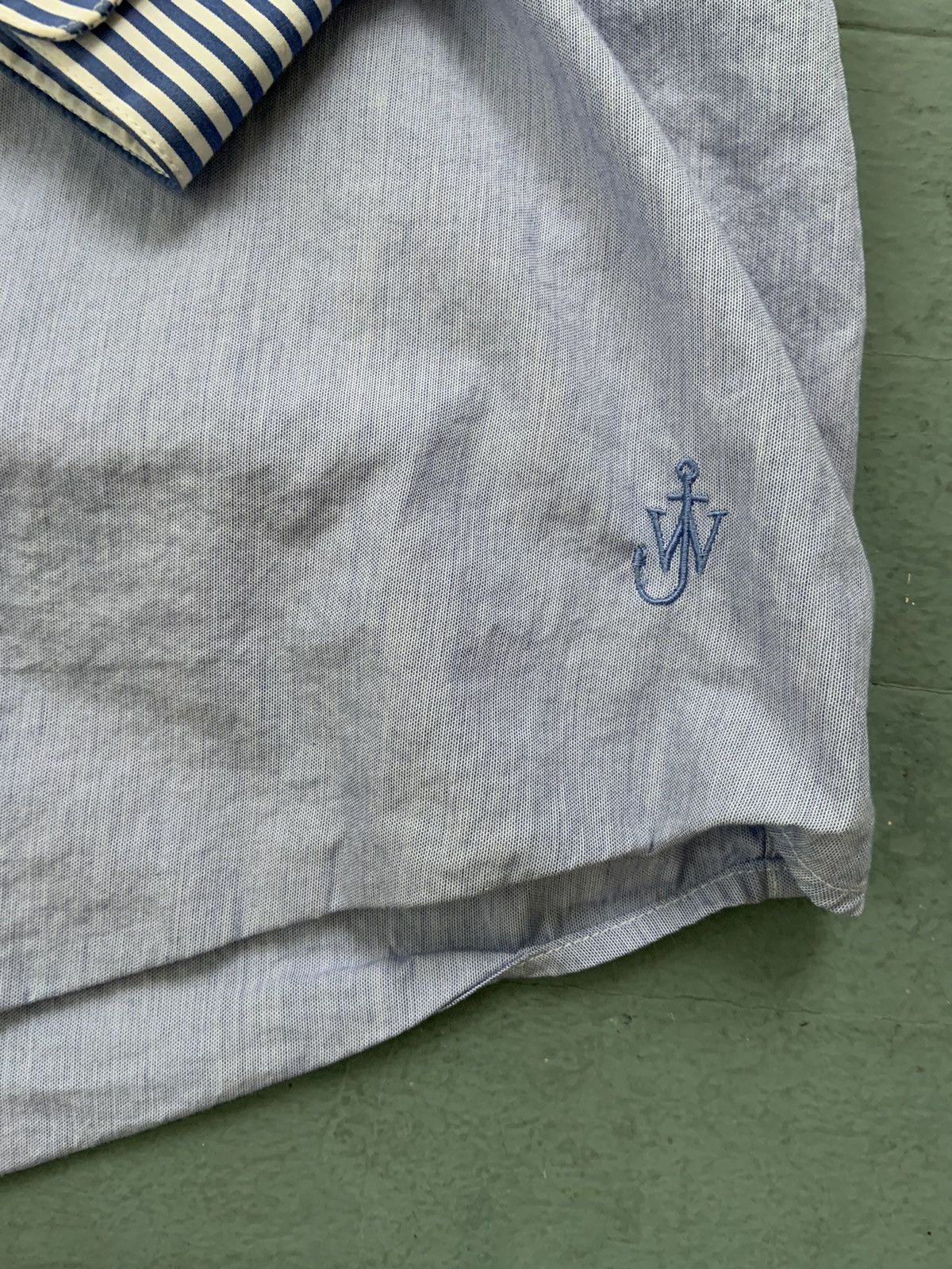 JW Anderson × Uniqlo Multi Stripe Sleeve Casual Shirt Size US L / EU 52-54 / 3 - 3 Thumbnail