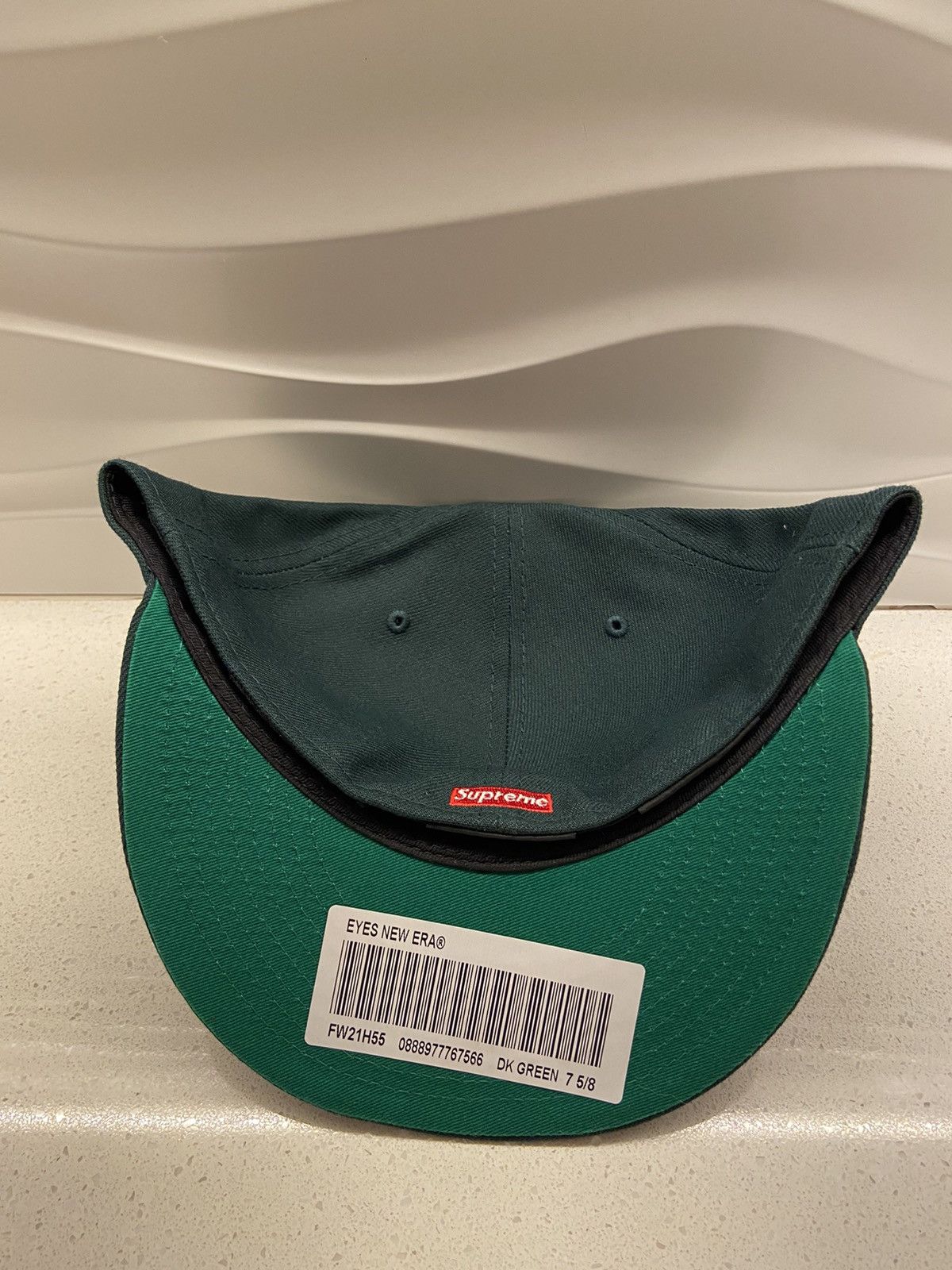 Supreme Eyes New Era Fitted Hat 7 & 5/8 (Green) | Grailed