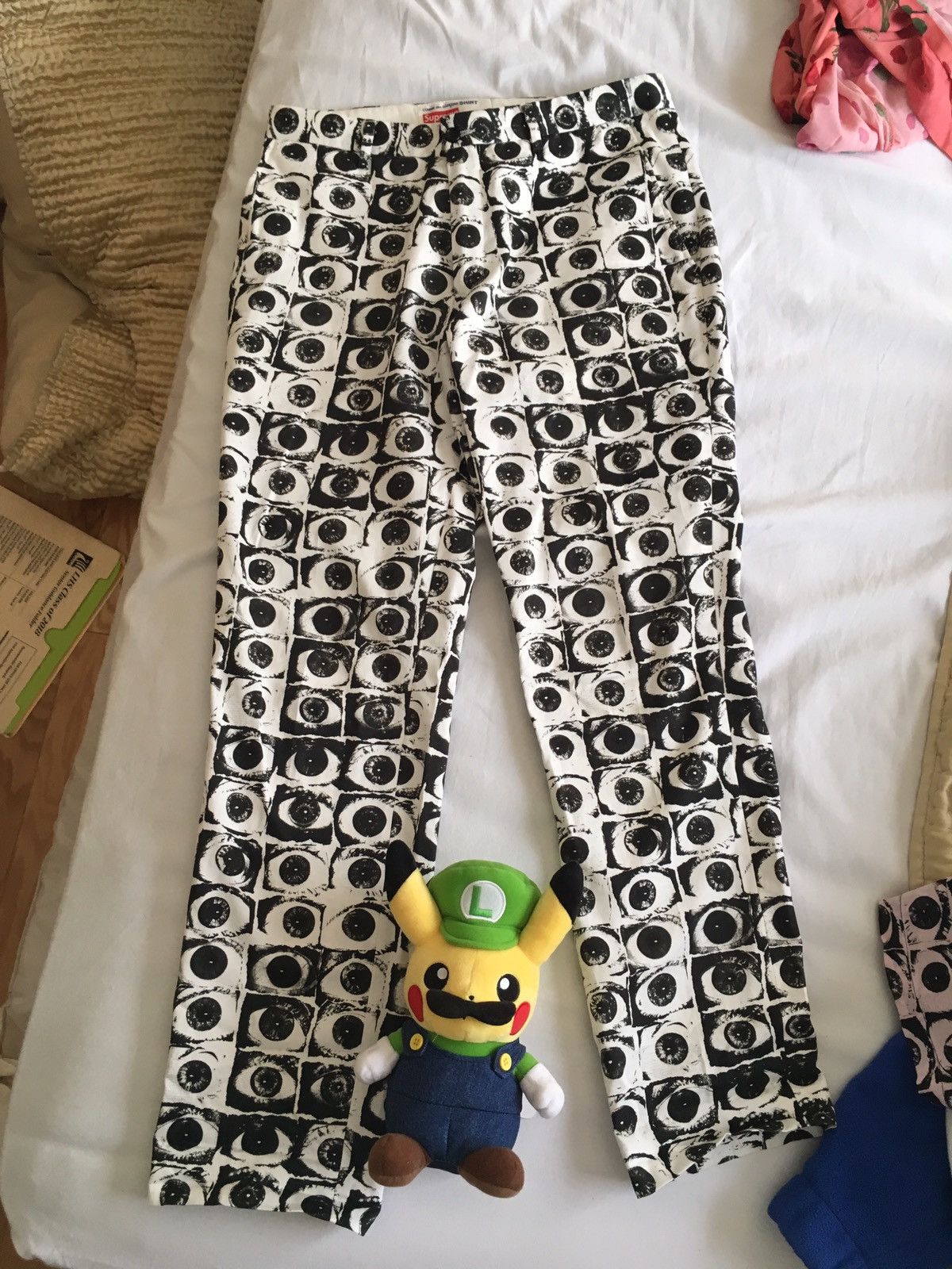 Supreme Supreme Cdg Comme Des Garcons Eyes Suit Pants Trousers