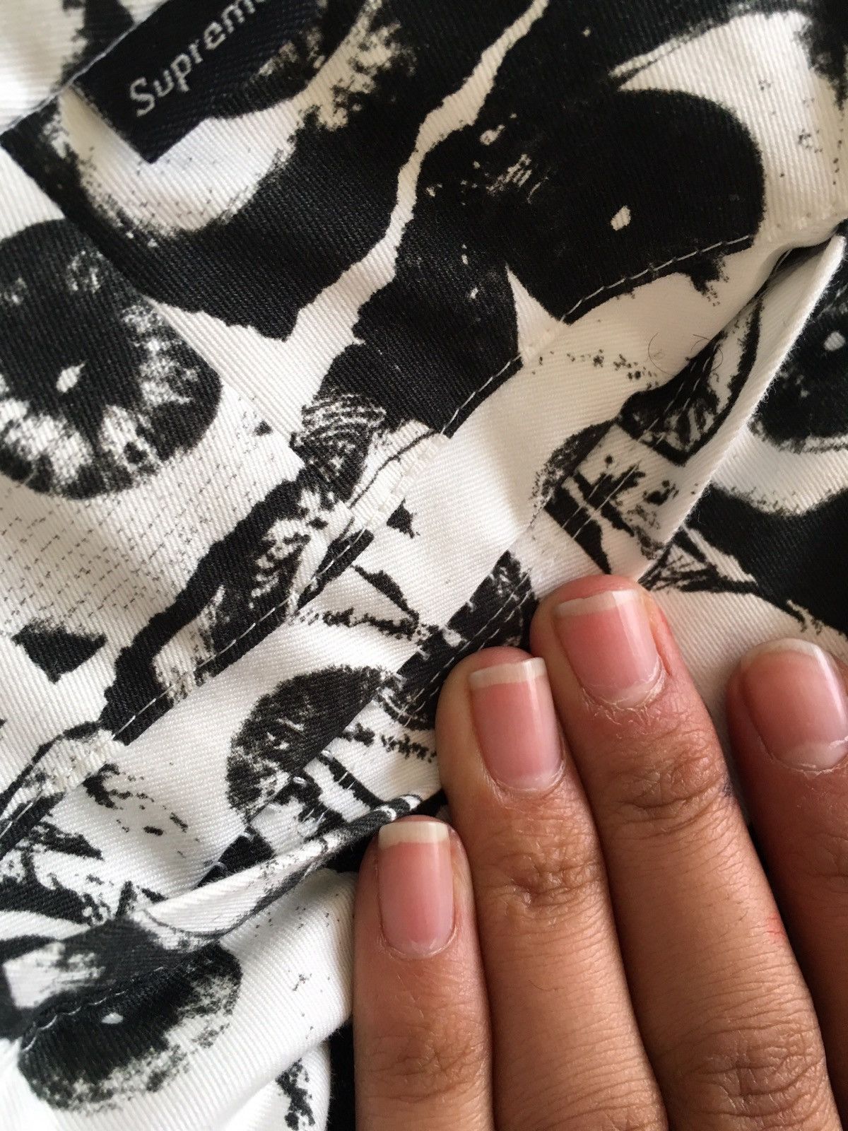 Supreme comme des garcons eyes pants new arrivals