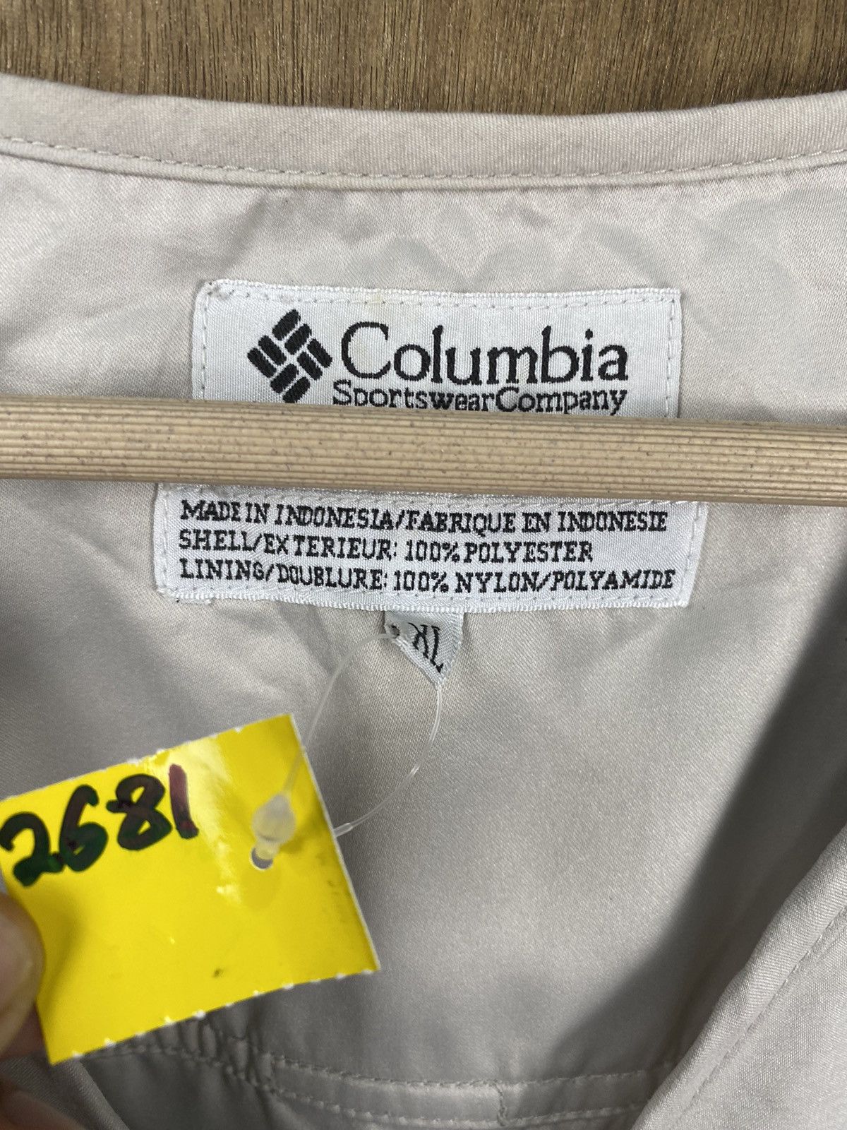 Columbia DLL Columbia Tank top sleeveless shirt #2681 Size US L / EU 52-54 / 3 - 6 Thumbnail