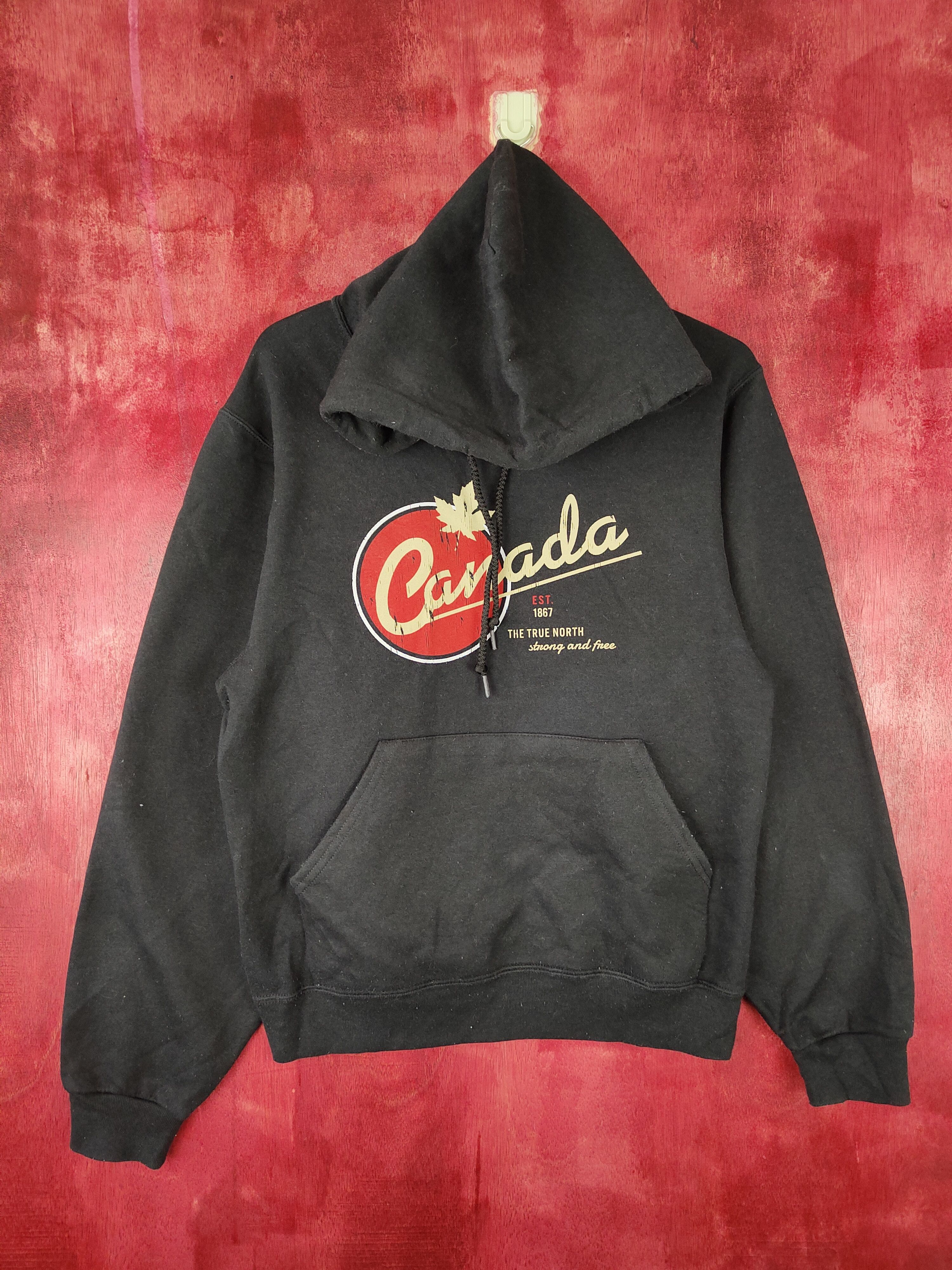 Canada Goose Canada Black Hoodie Sweater #4810 Size US S / EU 44-46 / 1 - 1 Thumbnail