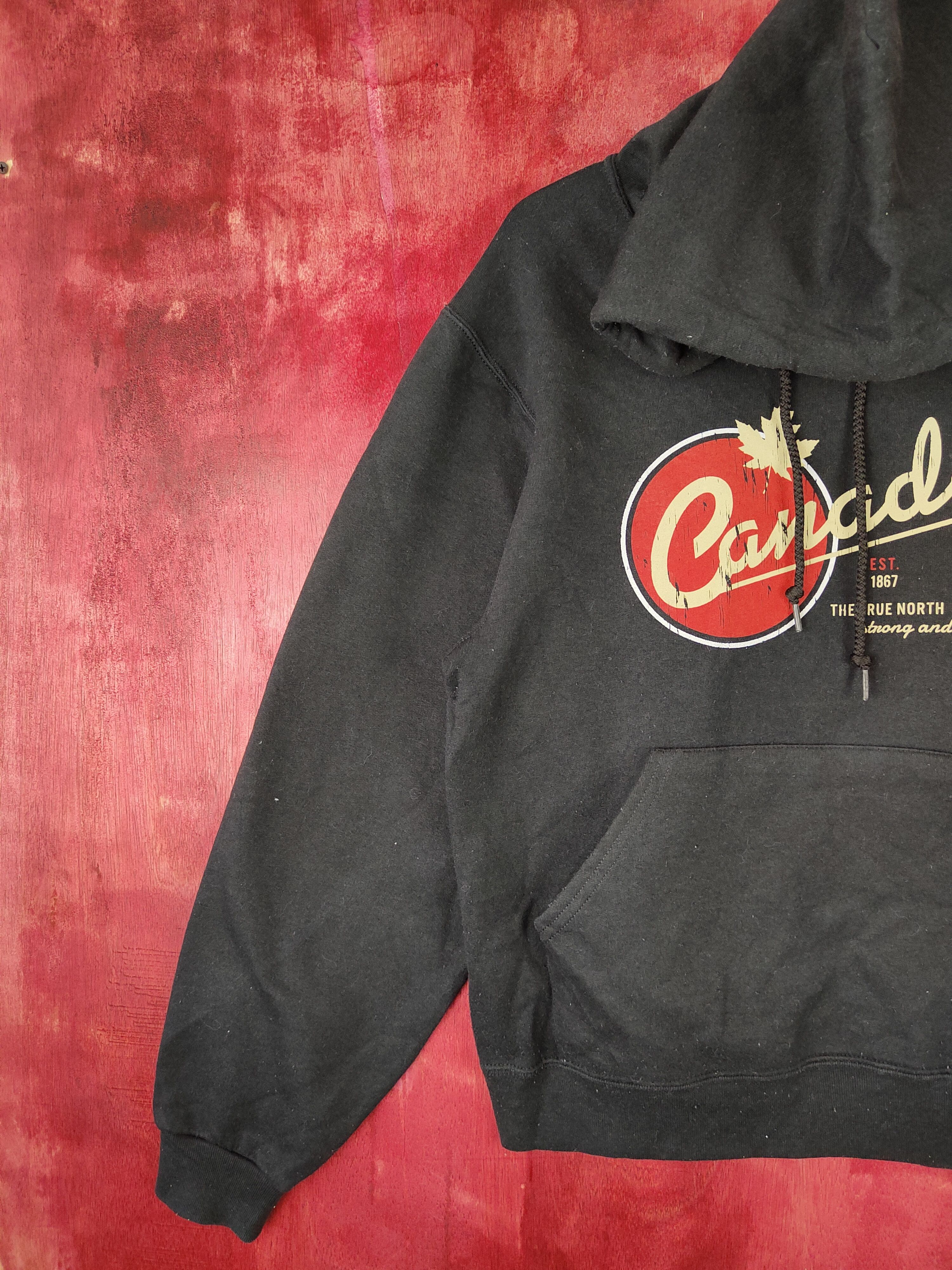 Canada Goose Canada Black Hoodie Sweater #4810 Size US S / EU 44-46 / 1 - 6 Thumbnail