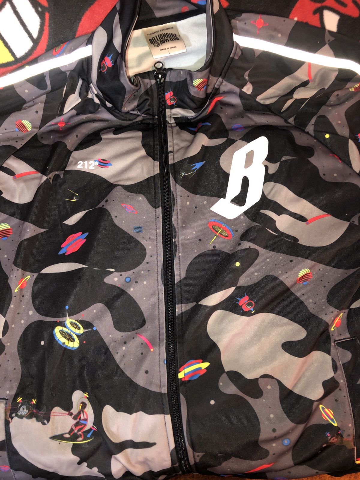 Billionaire Boys Club 3m Space Camo Track Jacket