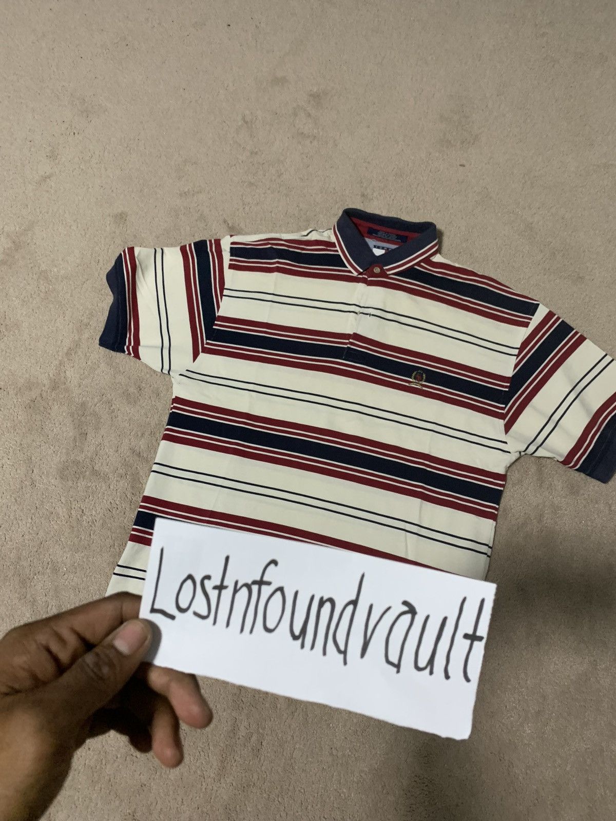 Tommy Hilfiger Vintage Tommy Hilfiger Polo Size US M / EU 48-50 / 2 - 6 Thumbnail