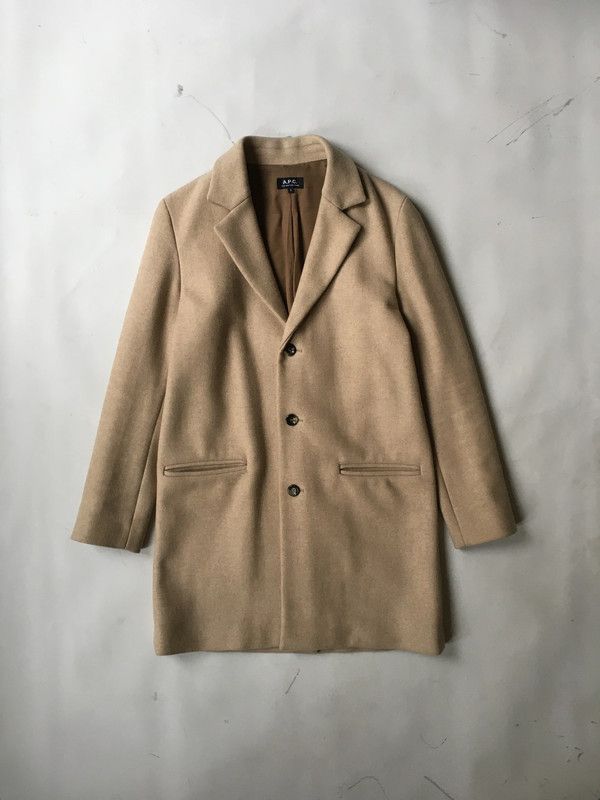 A.P.C. APC Lewis Beige Coat AW 2015 Size US S / EU 44-46 / 1 - 2 Thumbnail
