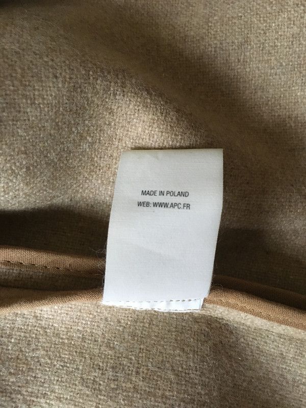 A.P.C. APC Lewis Beige Coat AW 2015 Size US S / EU 44-46 / 1 - 11 Thumbnail