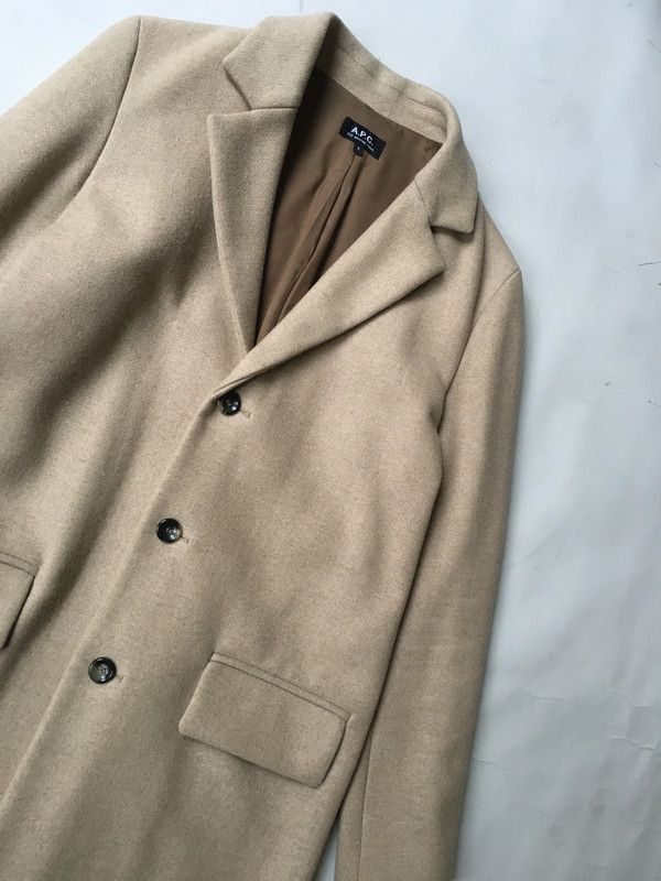A.P.C. APC Lewis Beige Coat AW 2015 Size US S / EU 44-46 / 1 - 4 Thumbnail