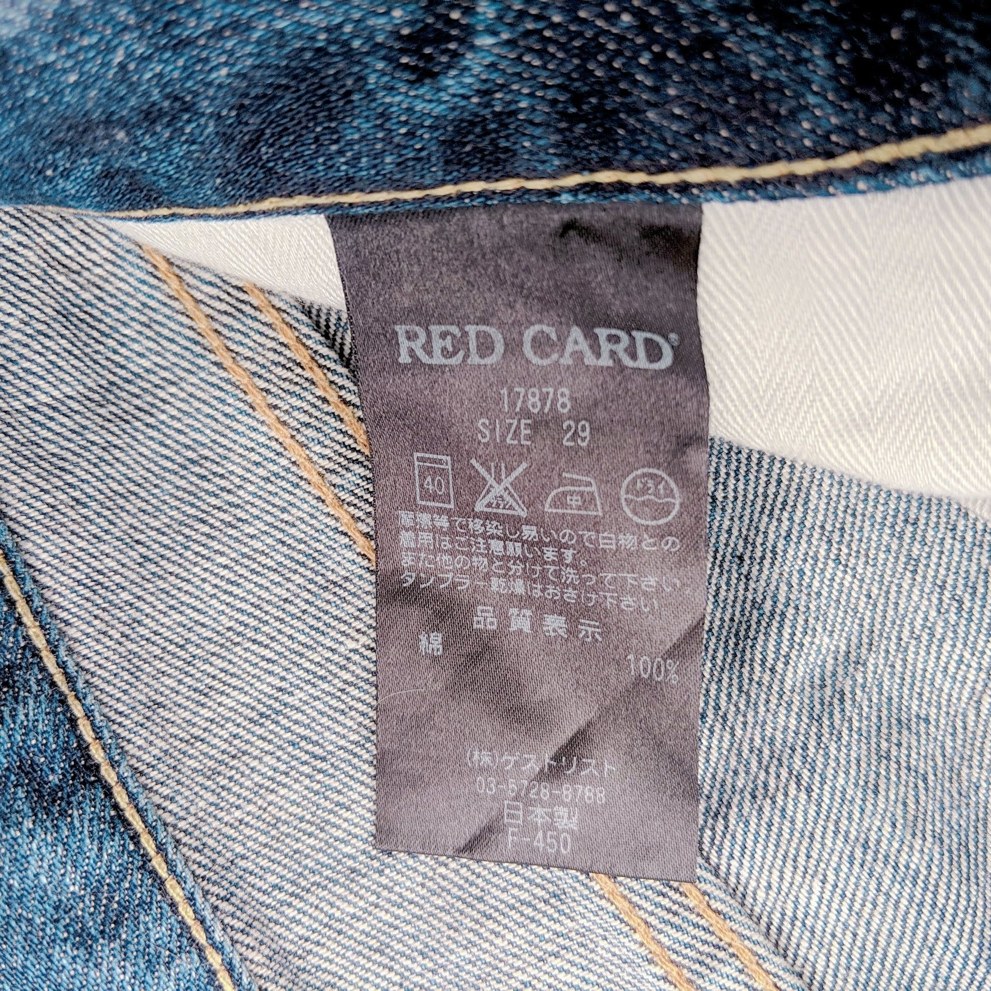 Japanese Brand × Jean × Vintage Red Card Japan YH 1966 Distressed Trousers Jeans Pants Size US 31 - 7 Thumbnail