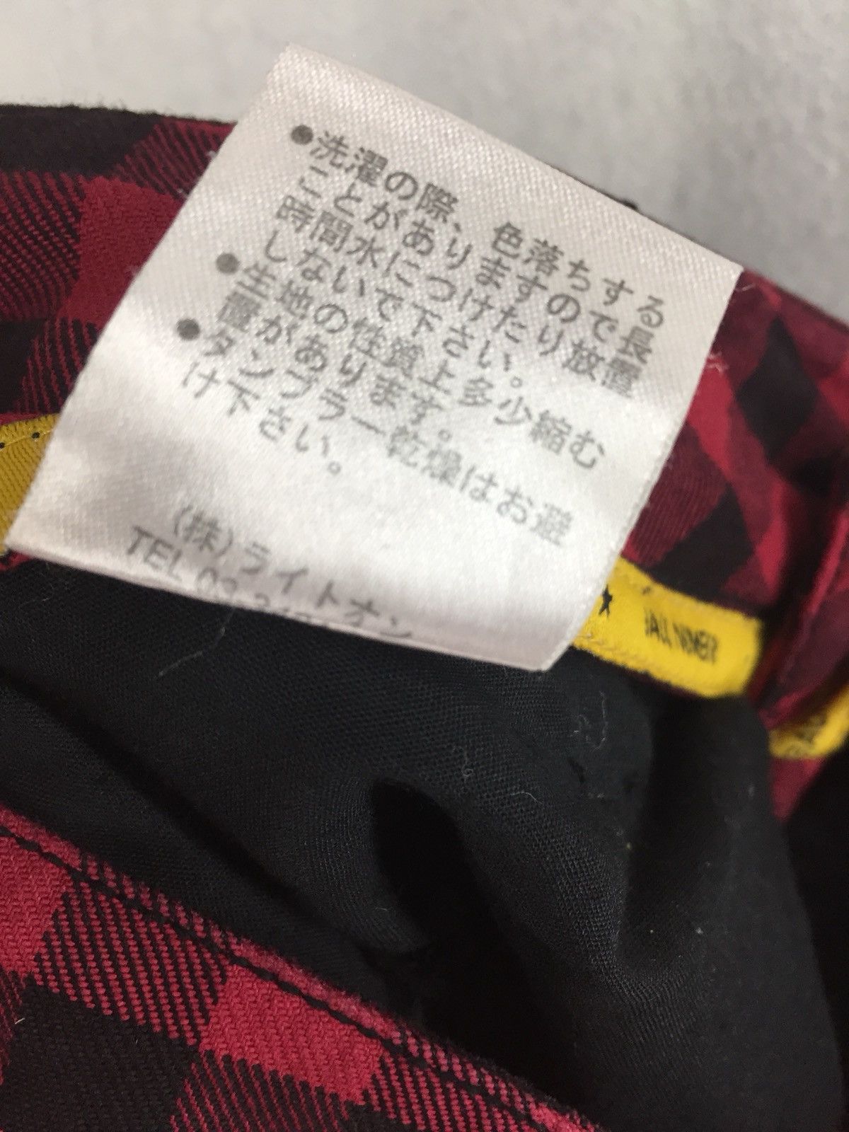 Japanese Brand Back Number Skinny Red Tartan Plaid Cropped Pants Size US 28 / EU 44 - 5 Thumbnail