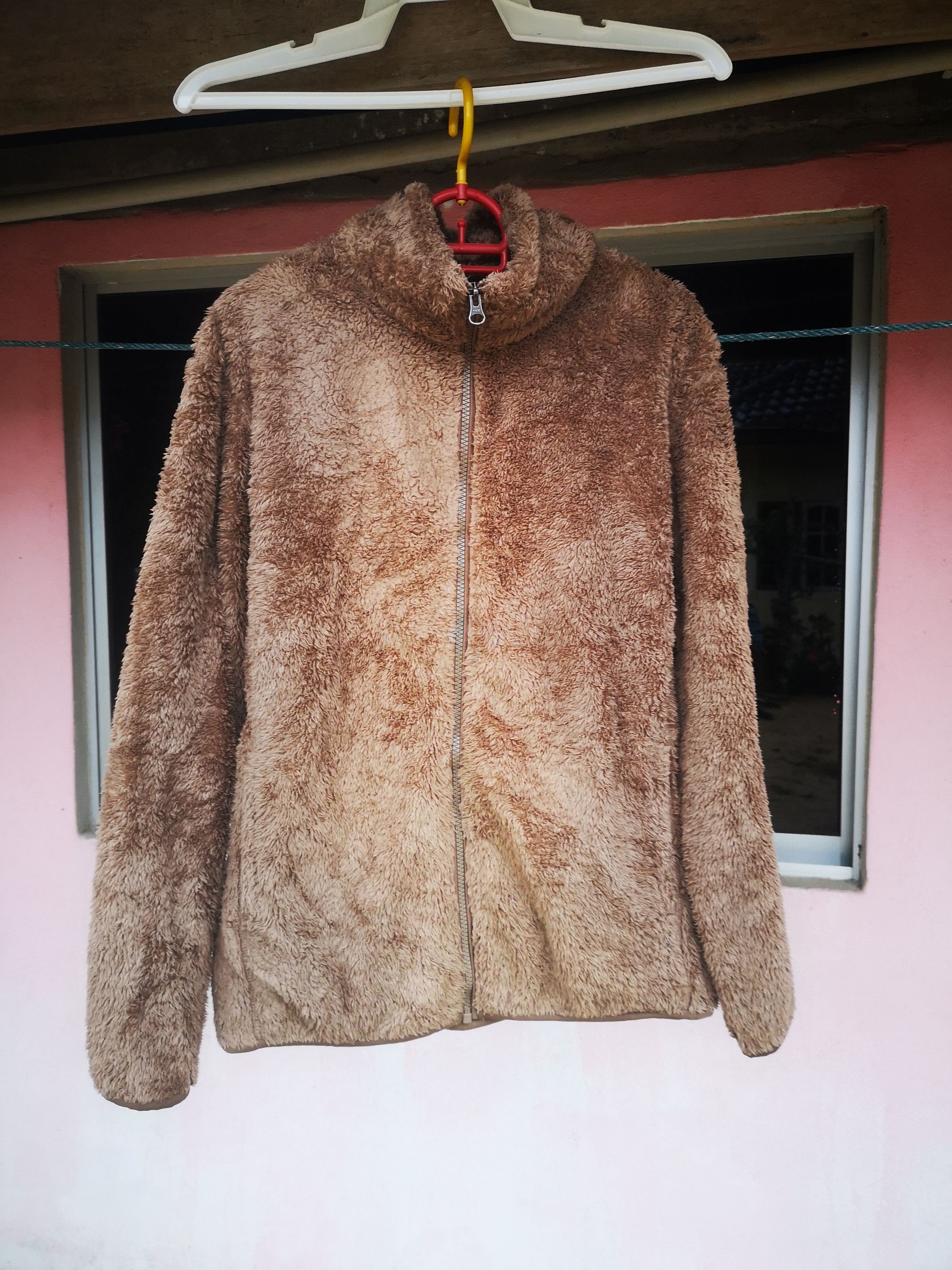 🔥Best Offer🔥Uniqlo Foux Fur Fleece Zipper Jacket