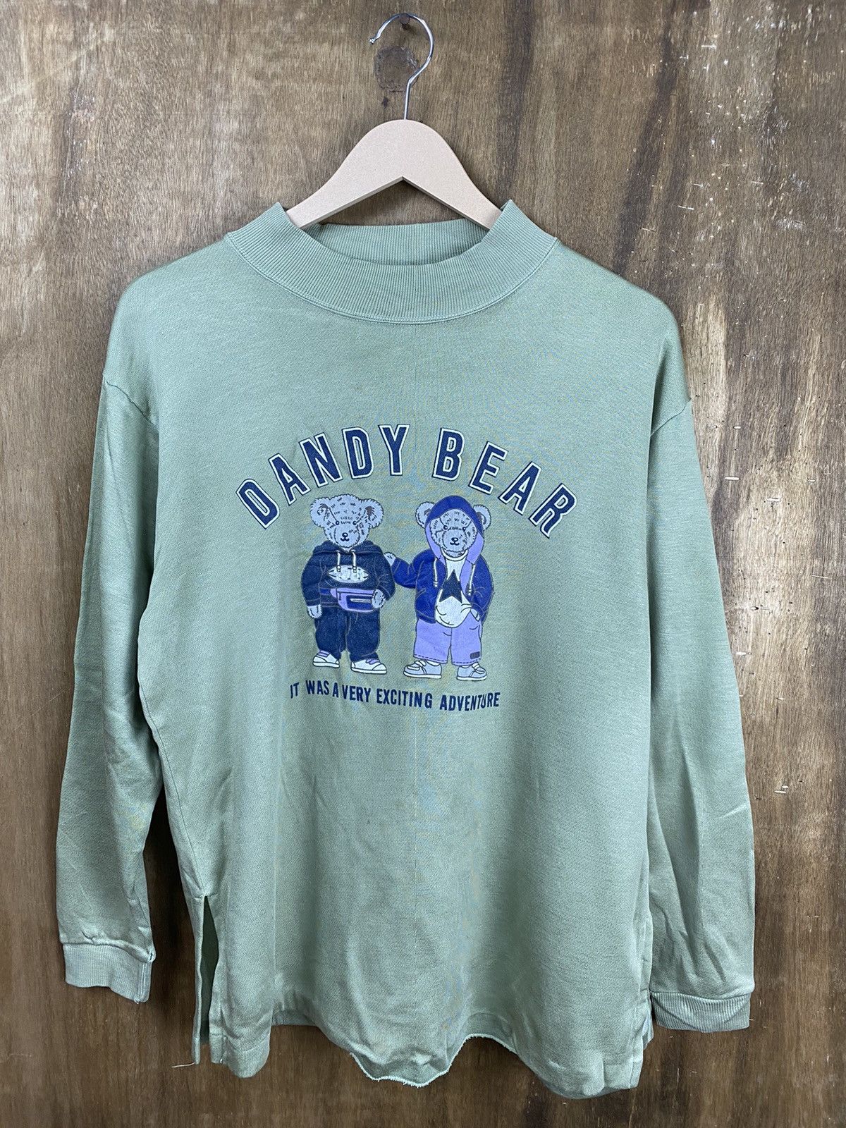 Vintage DLL Dandy Bear VINTAGE Sweatshirt #2485 Size US M / EU 48-50 / 2 - 2 Thumbnail