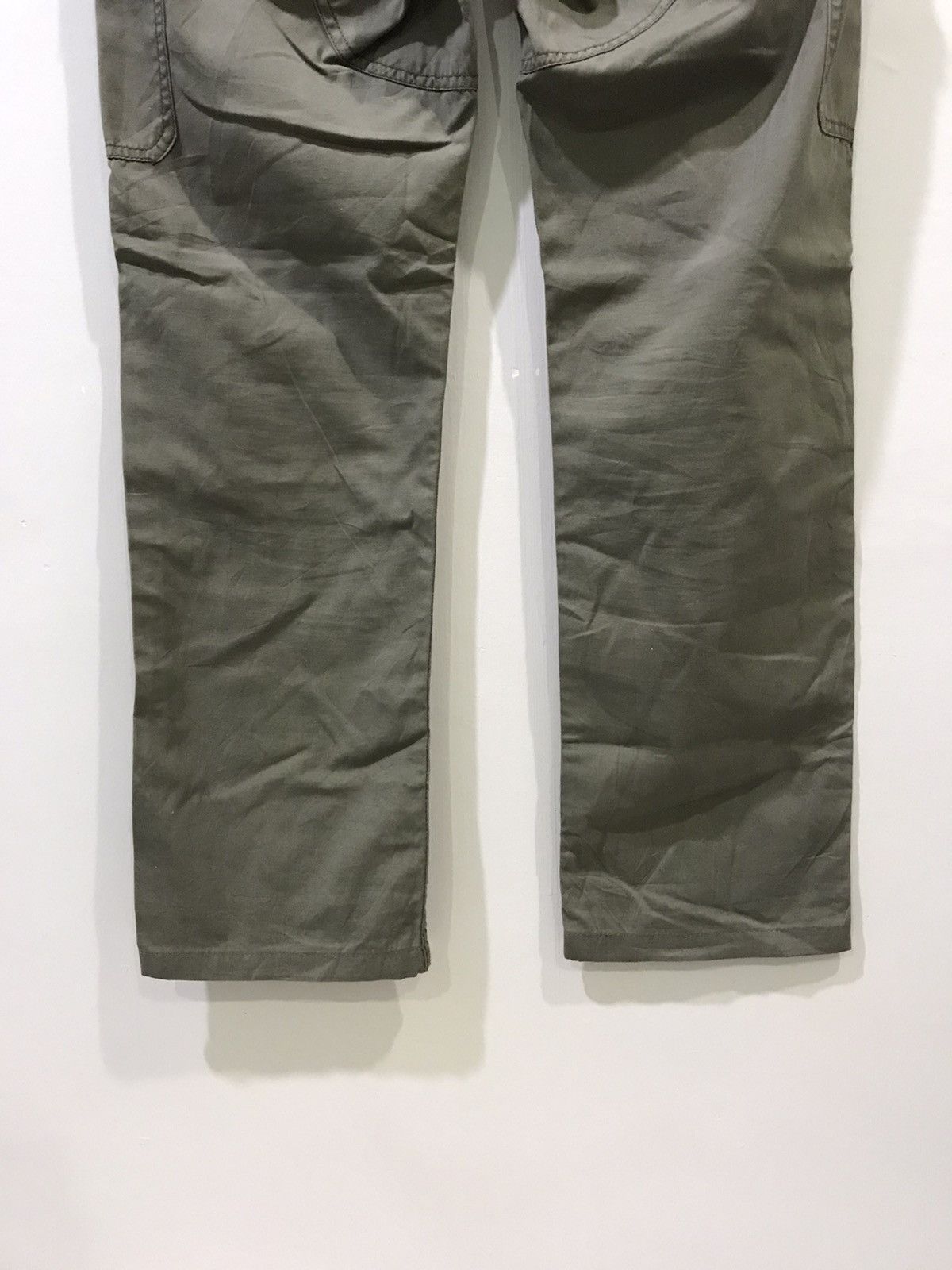 Japanese Brand SURPLUS MILITARY Japan M65 Big Spell Out Logo Cargo Pant Size US 30 / EU 46 - 13 Thumbnail