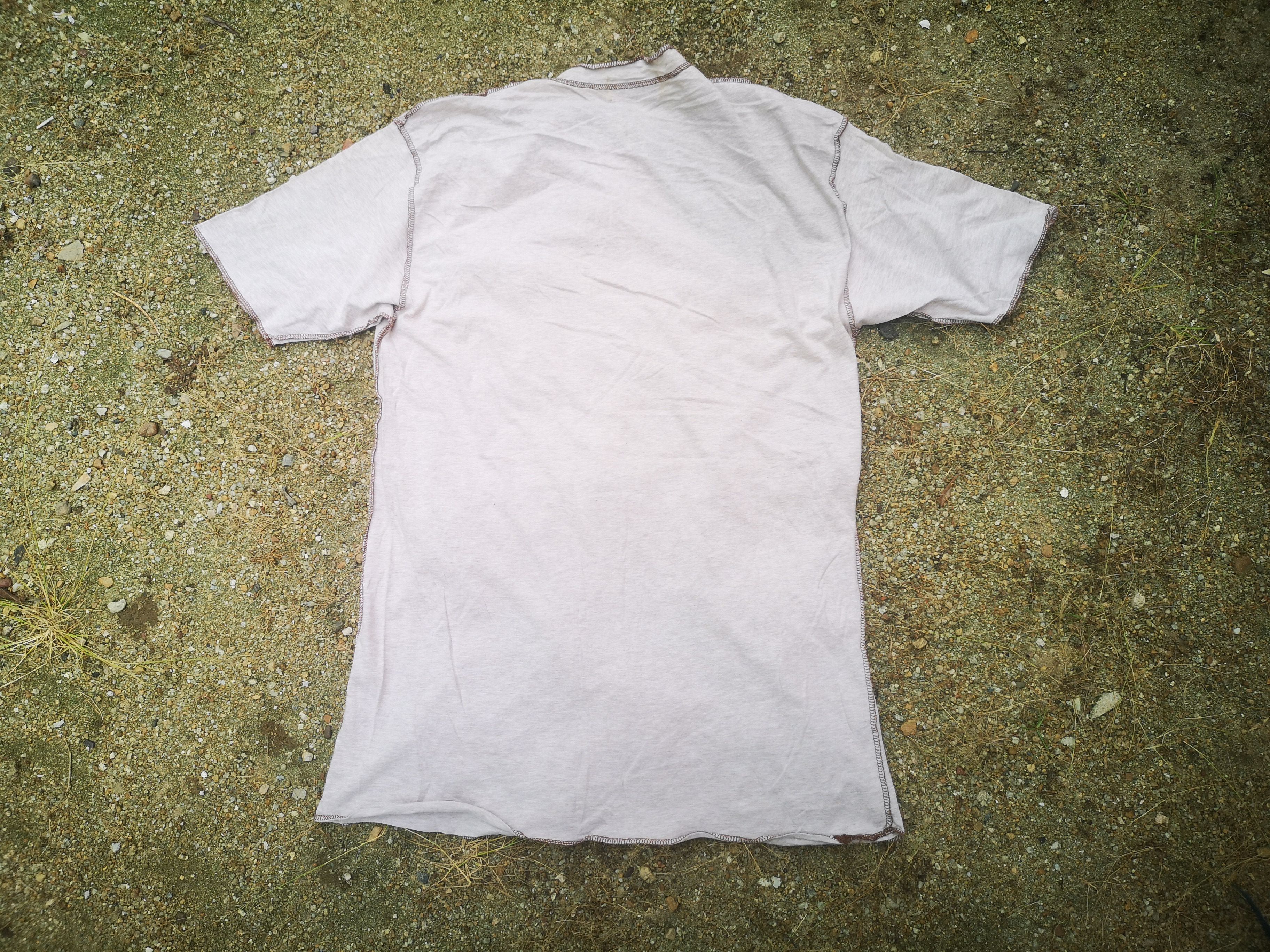 Japanese Brand 🔥Best Offer🔥Vintage Plain Yomi Sfumati Henley Shirt Size US M / EU 48-50 / 2 - 4 Thumbnail