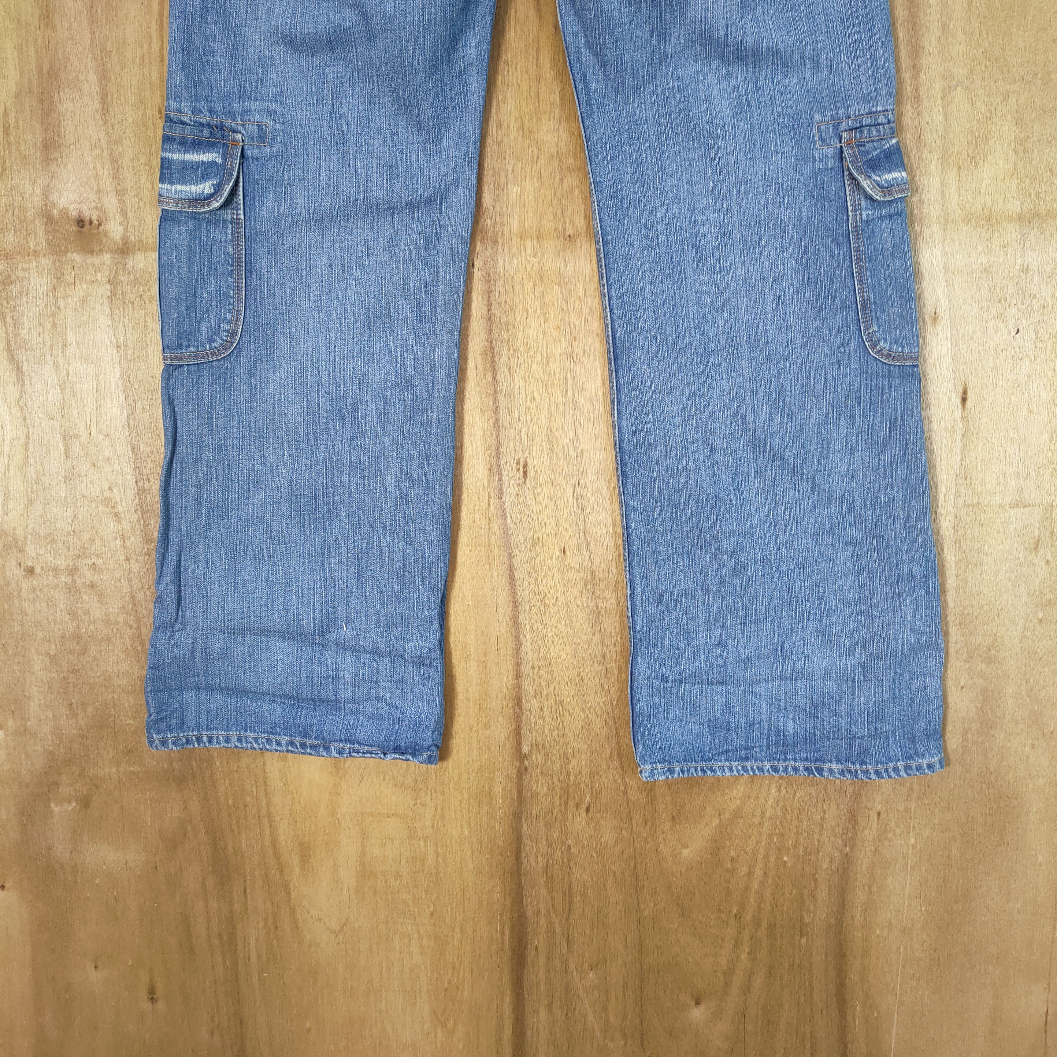 If Six Was Nine × Japanese Brand × Jean VINTAGE JAPANESE FLARED WOMAN CARGO PANTS Size US 33 - 10 Thumbnail
