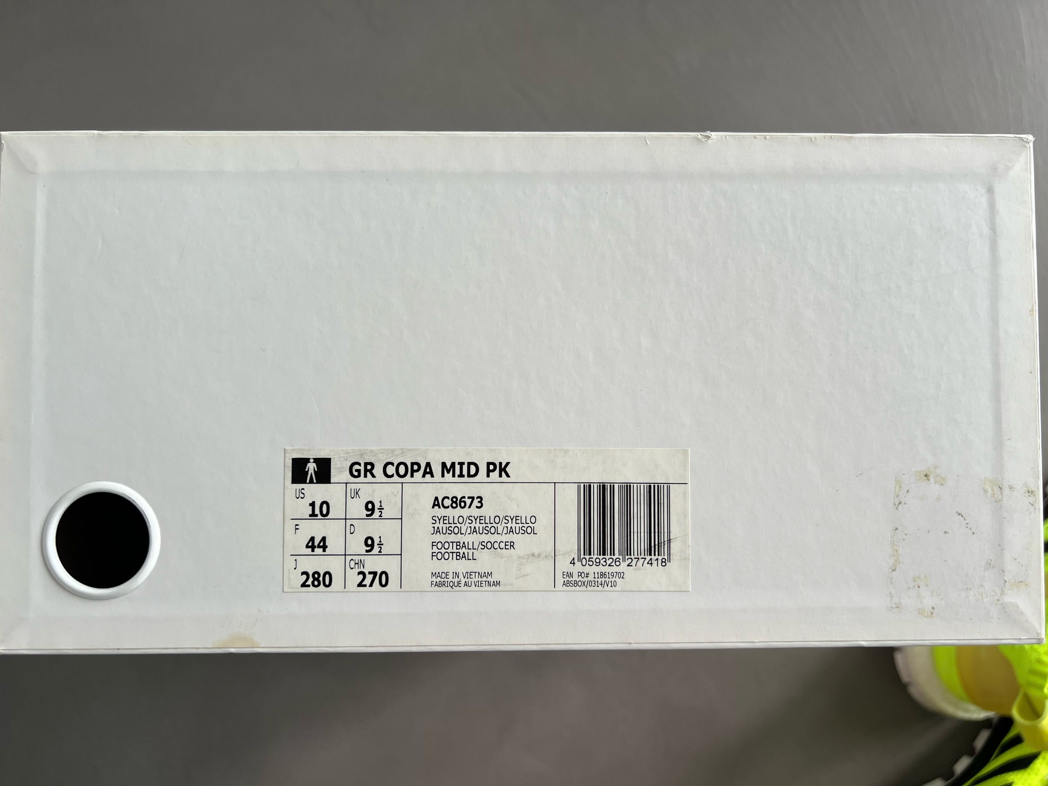 Adidas × Gosha Rubchinskiy Adidas x Gosha Rubchinskiy Copa Trainers, Neon Yellow Size US 10 / EU 43 - 5 Thumbnail