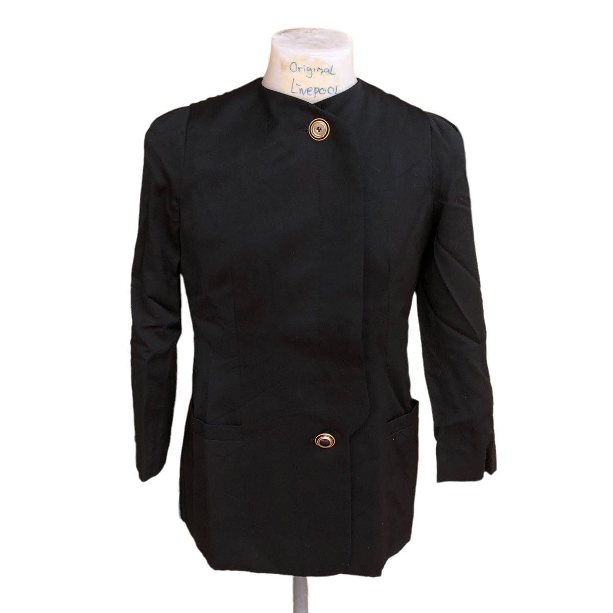 Vintage 90s Gianni Versace Coat Wool