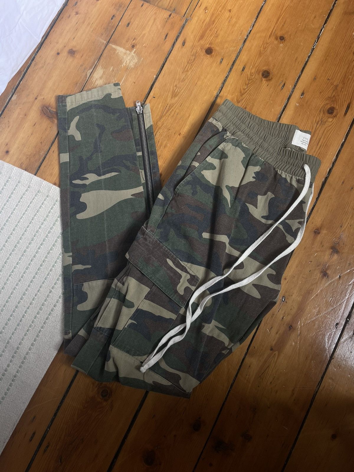 Fear of God Fear Of God, Collection Two, Camouflage Cargo Pants, Large ...
