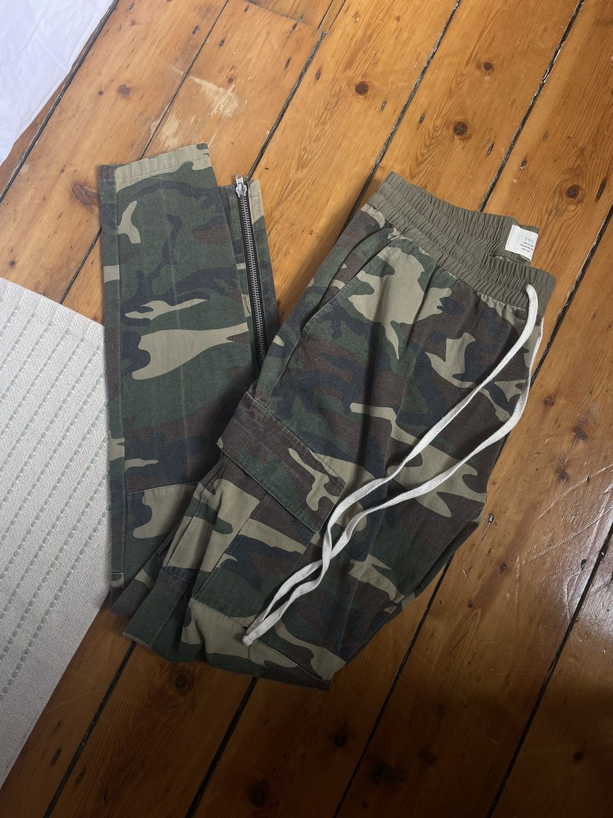 Fear of God Fear Of God, Collection Two, Camouflage Cargo Pants, Large