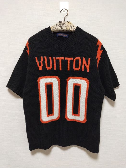 Louis Vuitton Intarsia Football Chunky Tee