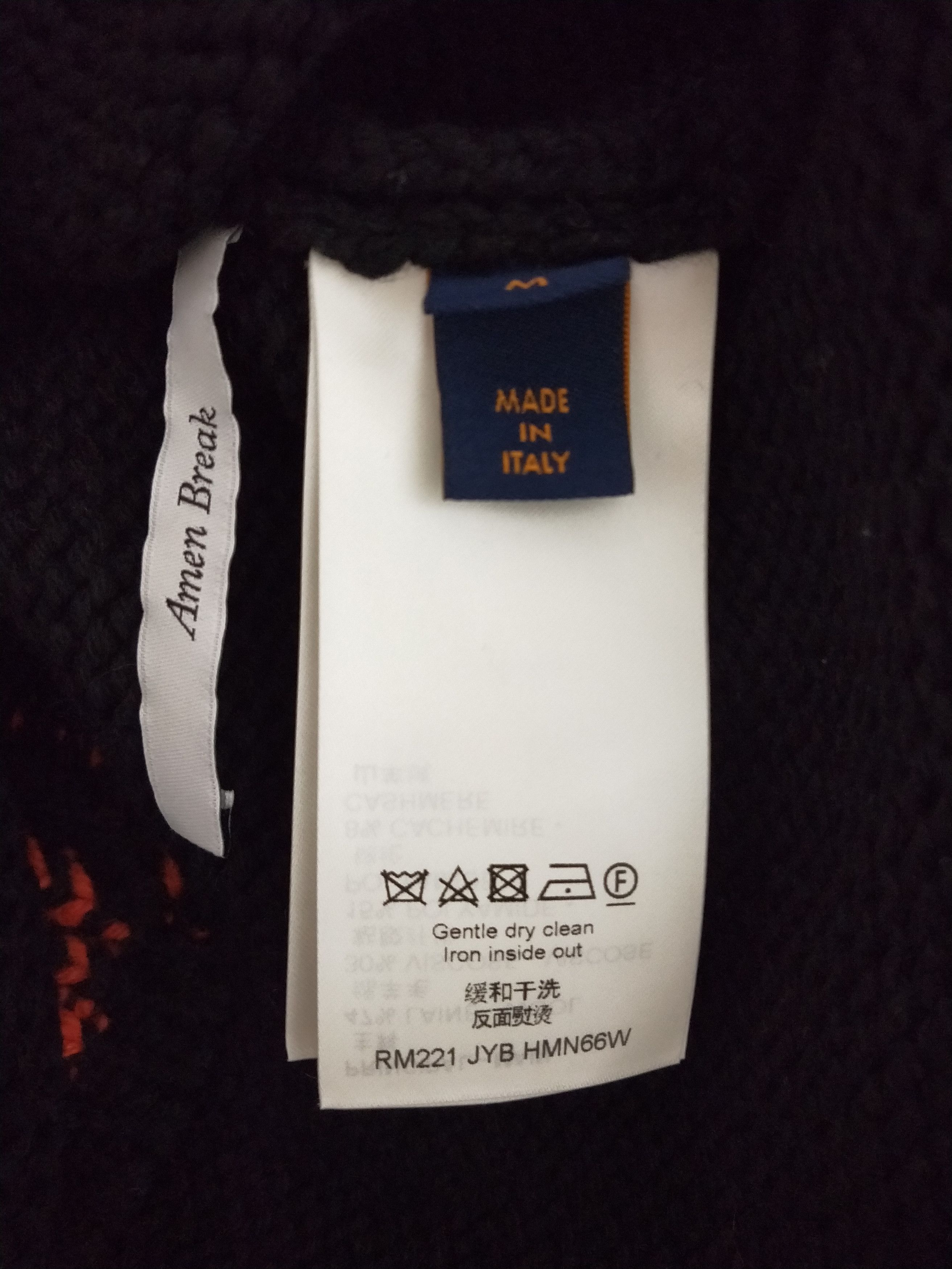 Louis Vuitton × Virgil Abloh Intarsia Football Chunky Tee Size US M / EU 48-50 / 2 - 5 Thumbnail