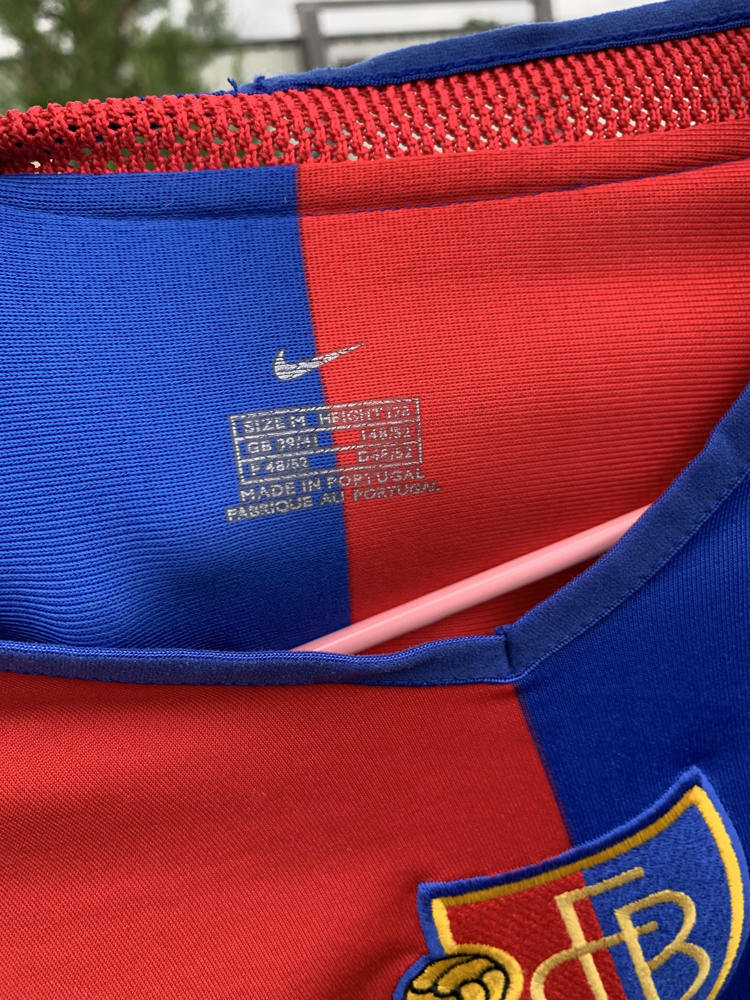 Nike FC Basel 2002-2004 vintage Football shirt Number 11 Size US M / EU 48-50 / 2 - 7 Thumbnail