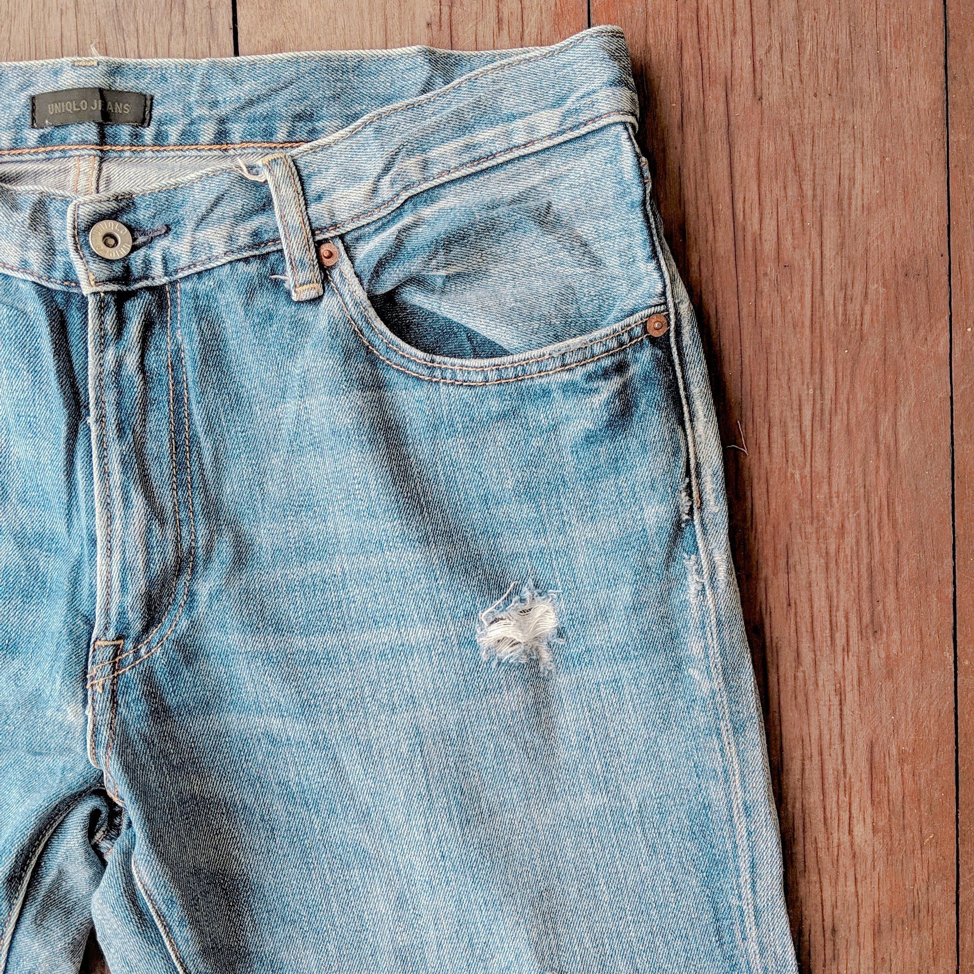 Japanese Brand × Jean × Vintage Vintage Japanese Distressed Denim Jeans Pants Size US 36 / EU 52 - 4 Thumbnail
