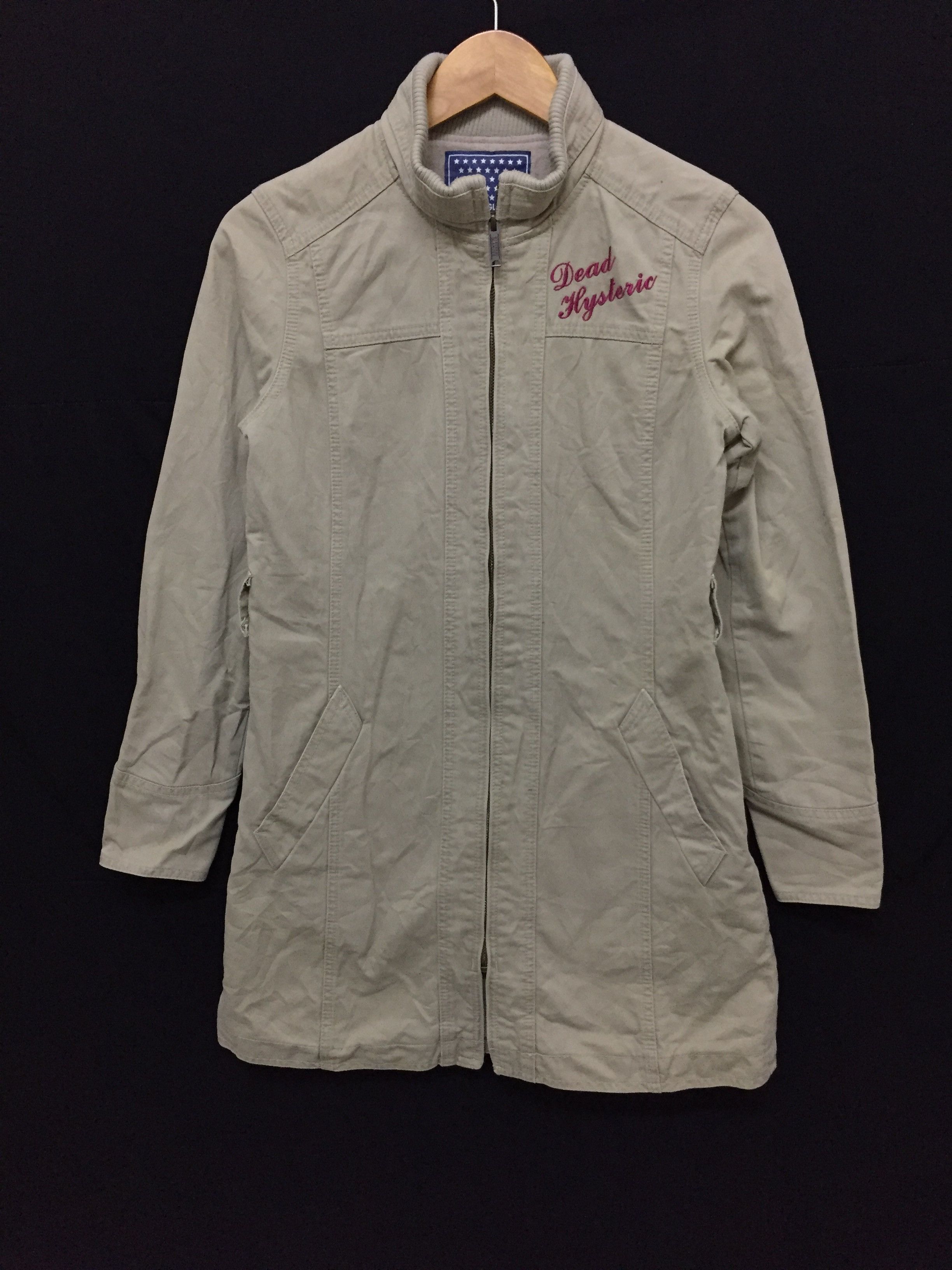 Vtg Dead Hysteric Military Parka