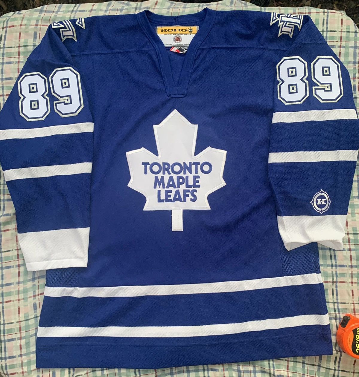 Toronto Maple Leafs Jersey CCM 89 Alexander Mogilny 