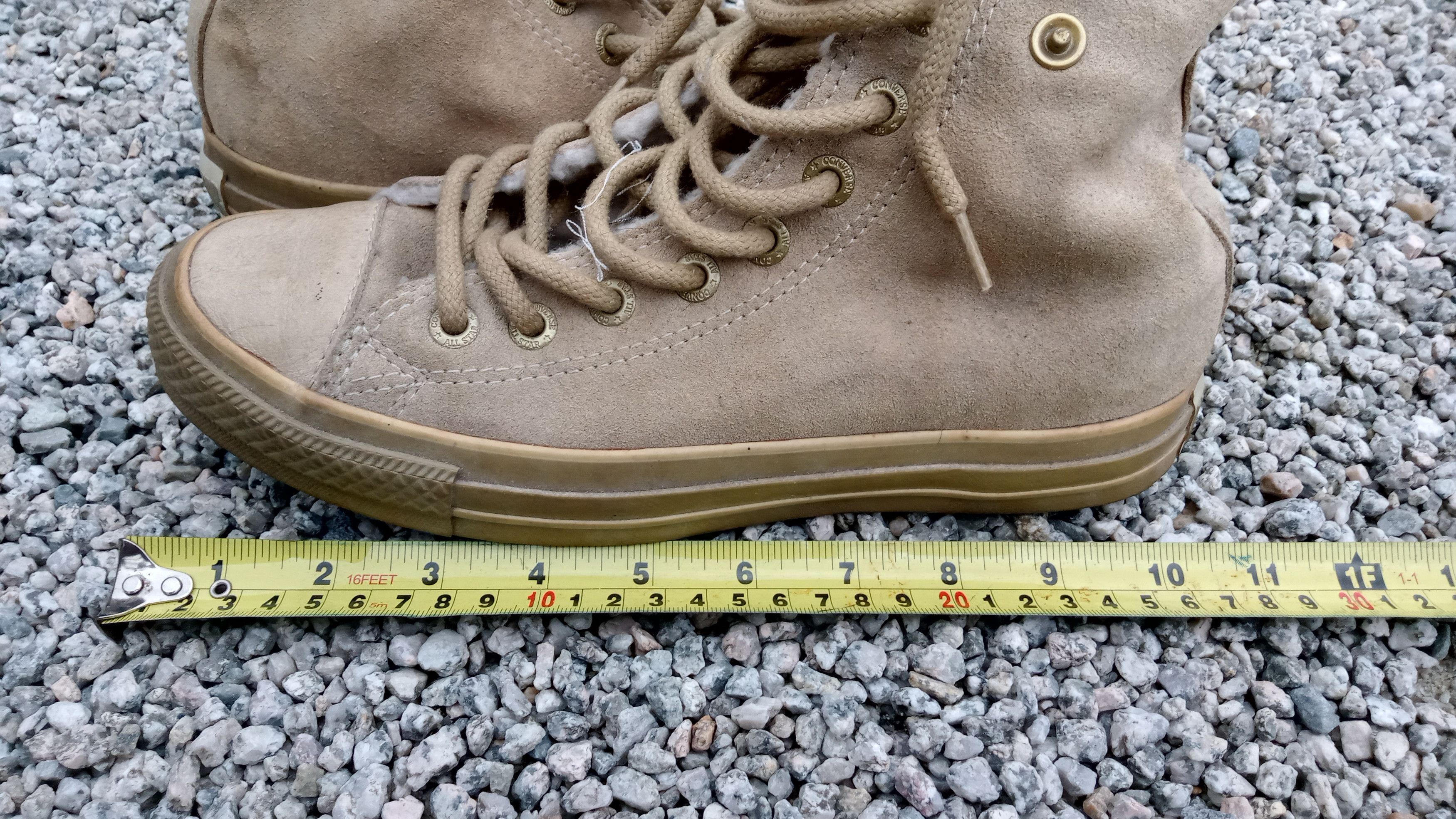 Converse Vintage Converse Leather High Top Sneakers Size US 6 / EU 39 - 12 Thumbnail