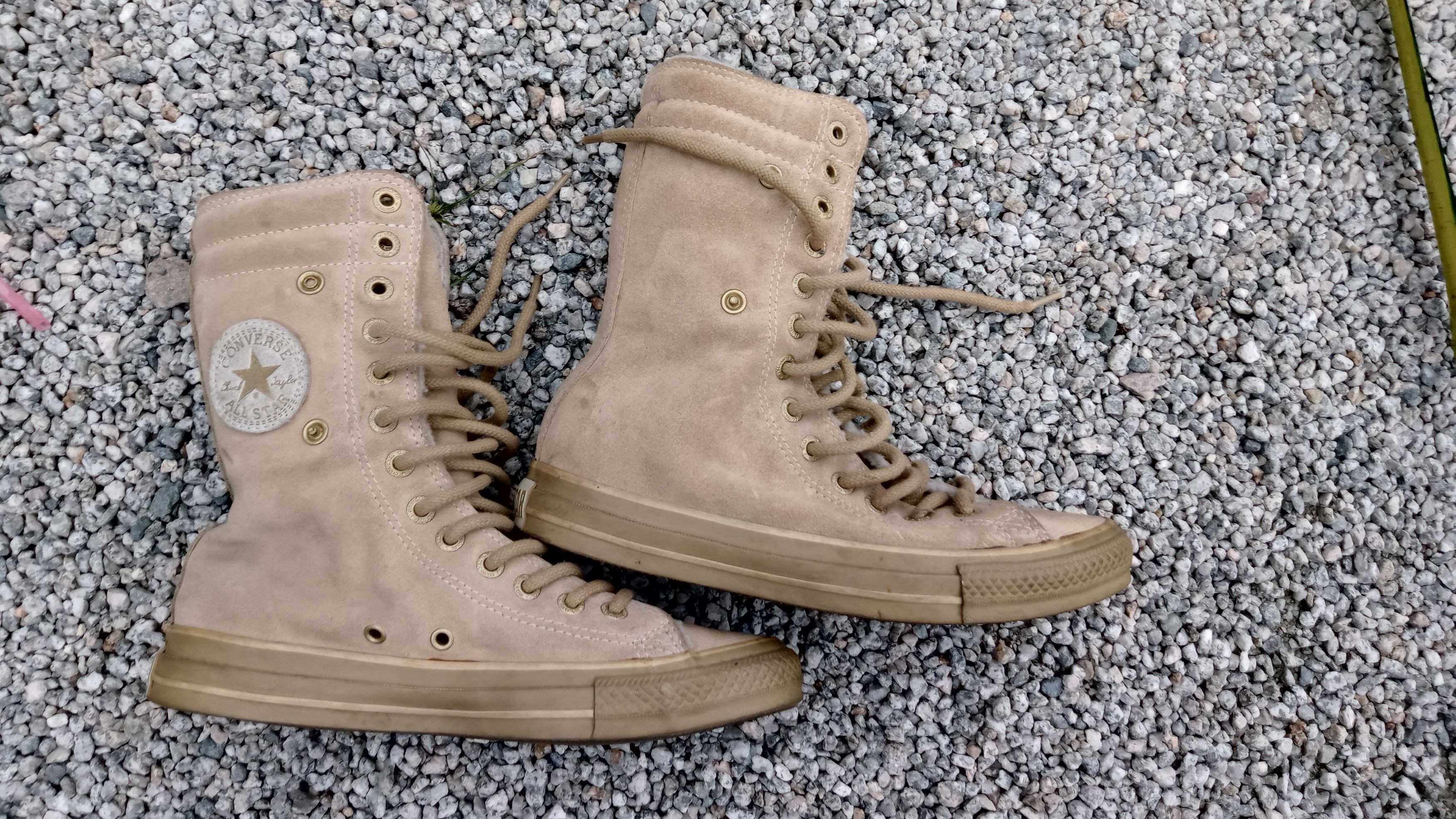 Converse Vintage Converse Leather High Top Sneakers Size US 6 / EU 39 - 5 Thumbnail