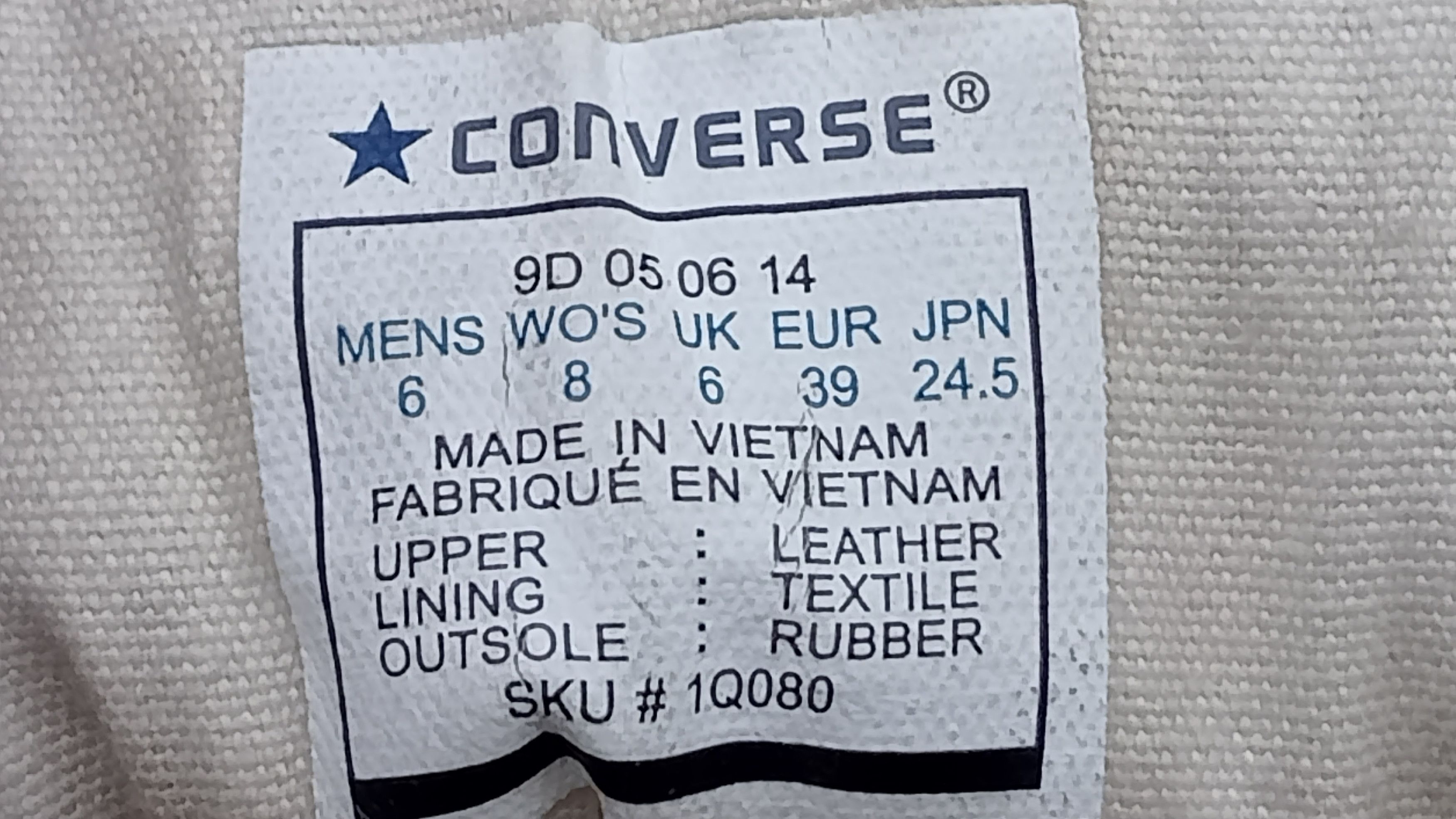 Converse Vintage Converse Leather High Top Sneakers Size US 6 / EU 39 - 7 Thumbnail