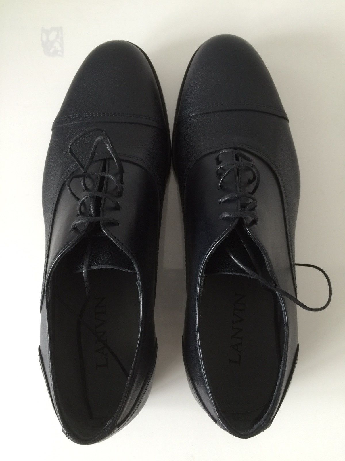 Lanvin Lace up dress shoes Size US 7 / EU 40 - 2 Thumbnail