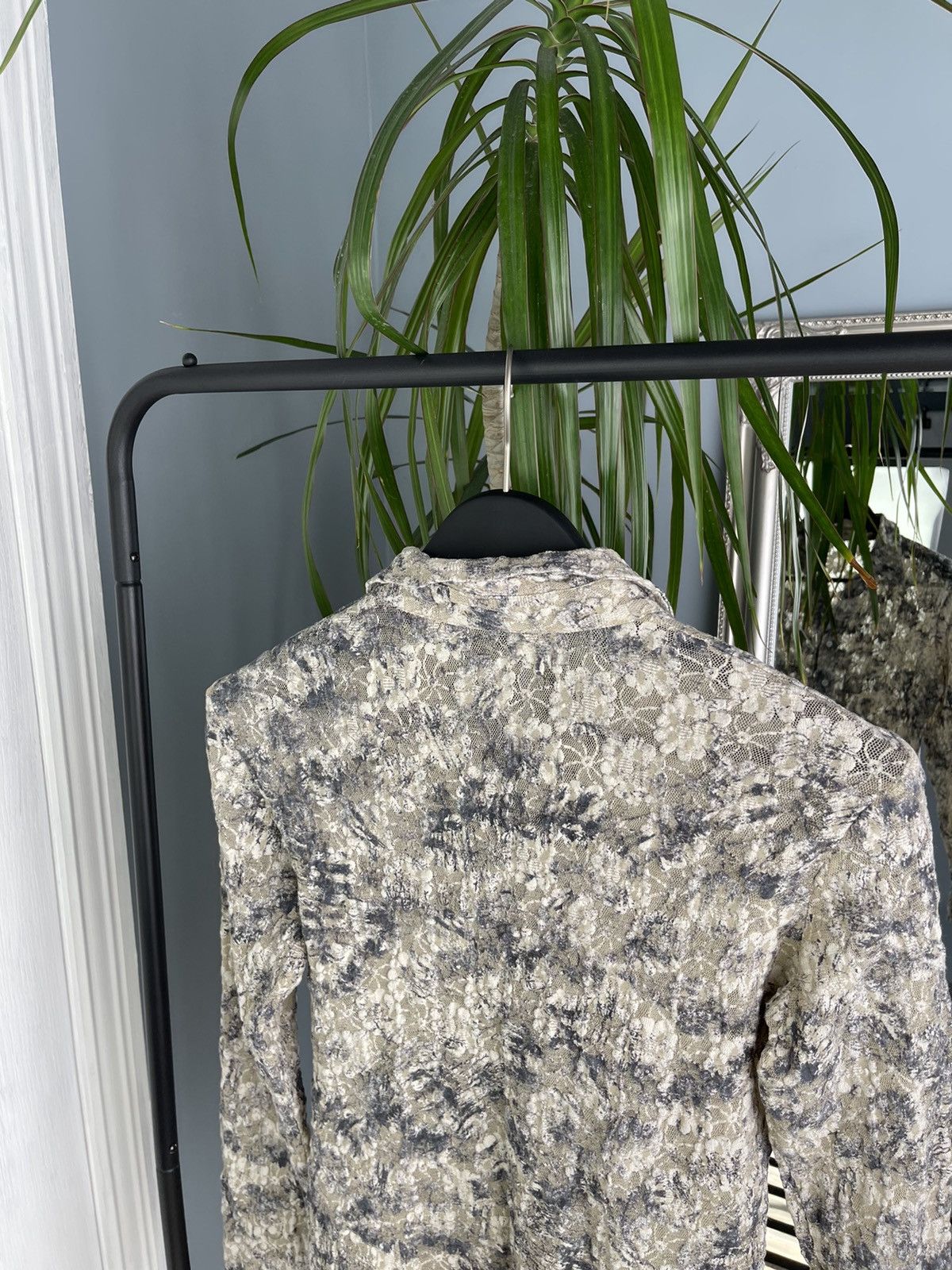 Issey Miyake × Japanese Brand Vintage Knit Mesh Shirt Long Sleeve Size US M / EU 48-50 / 2 - 6 Thumbnail