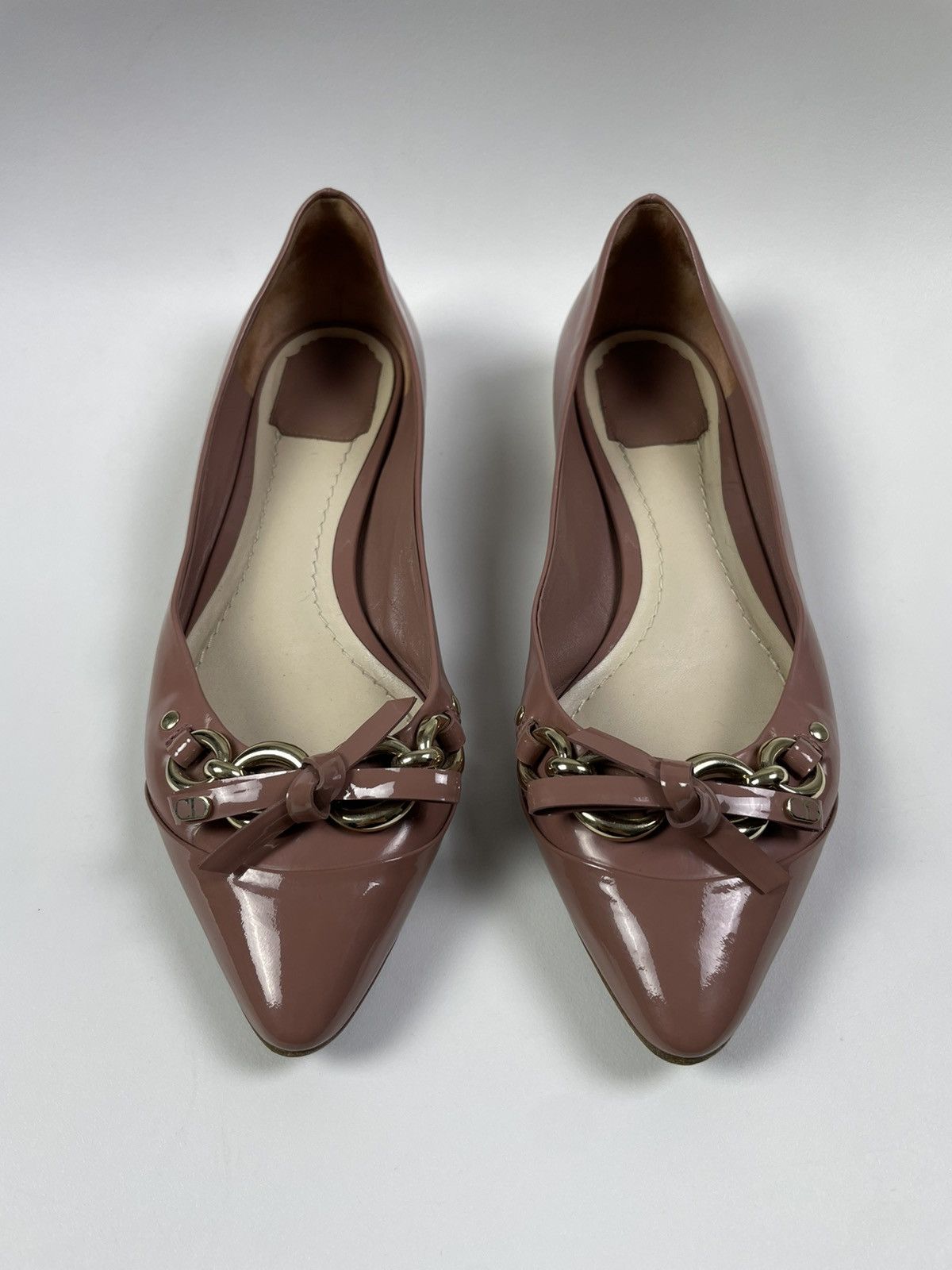 Dior Dior laque flats size 38 Size US 8 / IT 38 - 2 Thumbnail
