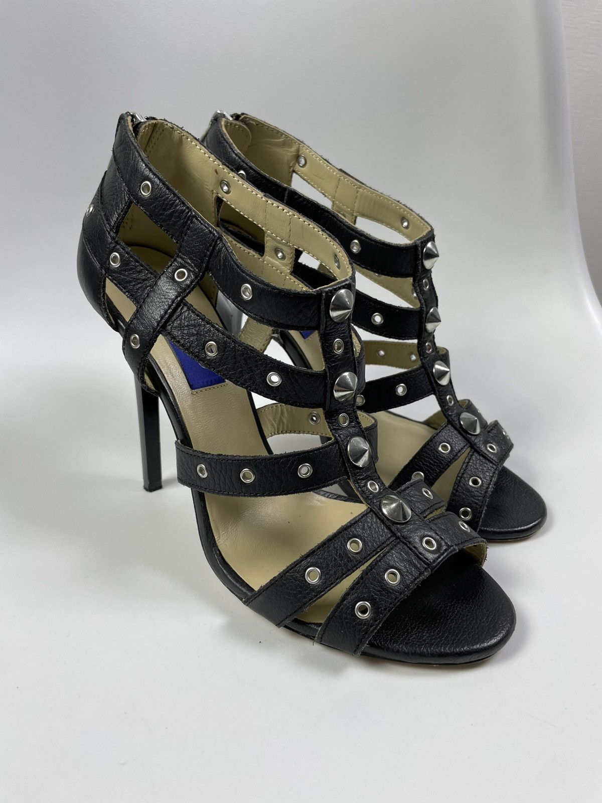 H&M × Jimmy Choo Jimmy Choo for hm heels leather Size US 9 / IT 39 - 1 Thumbnail
