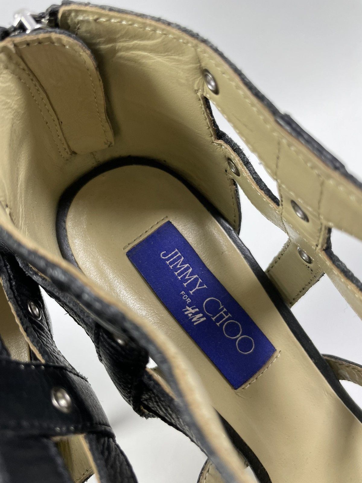 H&M × Jimmy Choo Jimmy Choo for hm heels leather Size US 9 / IT 39 - 6 Thumbnail