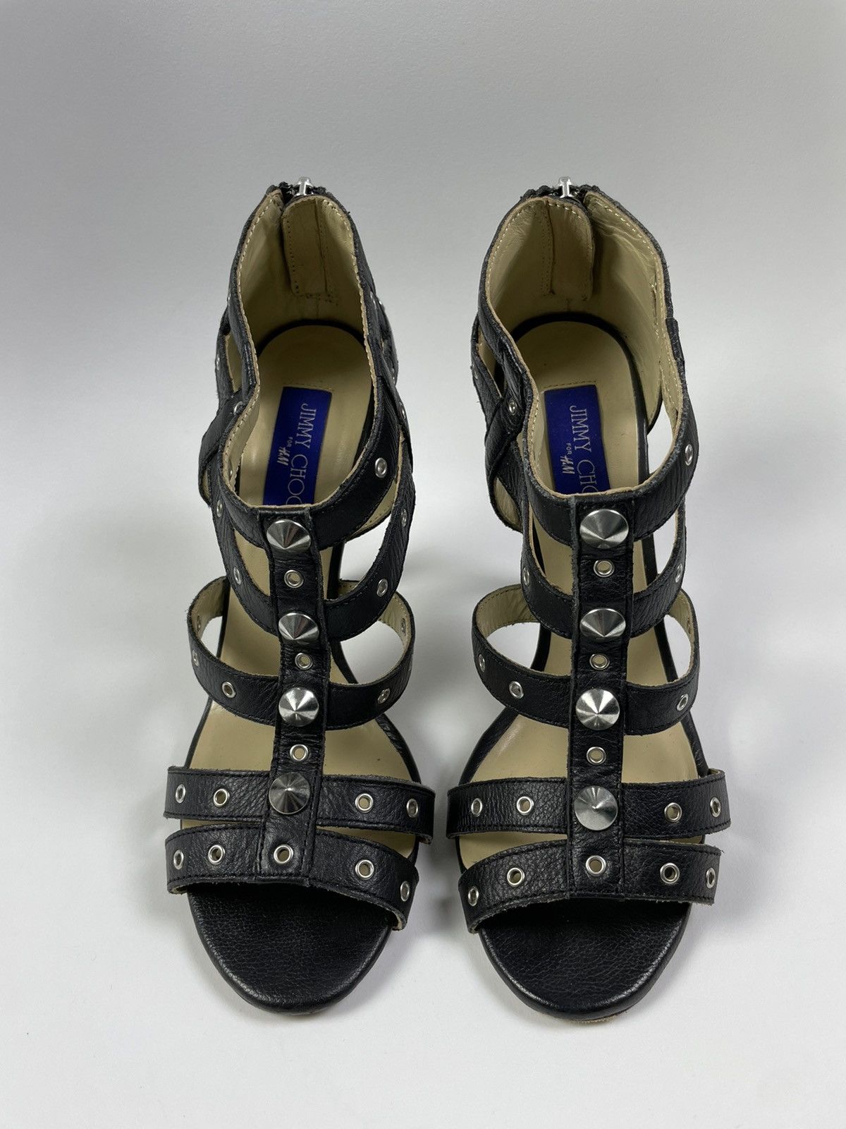 H&M × Jimmy Choo Jimmy Choo for hm heels leather Size US 9 / IT 39 - 2 Thumbnail