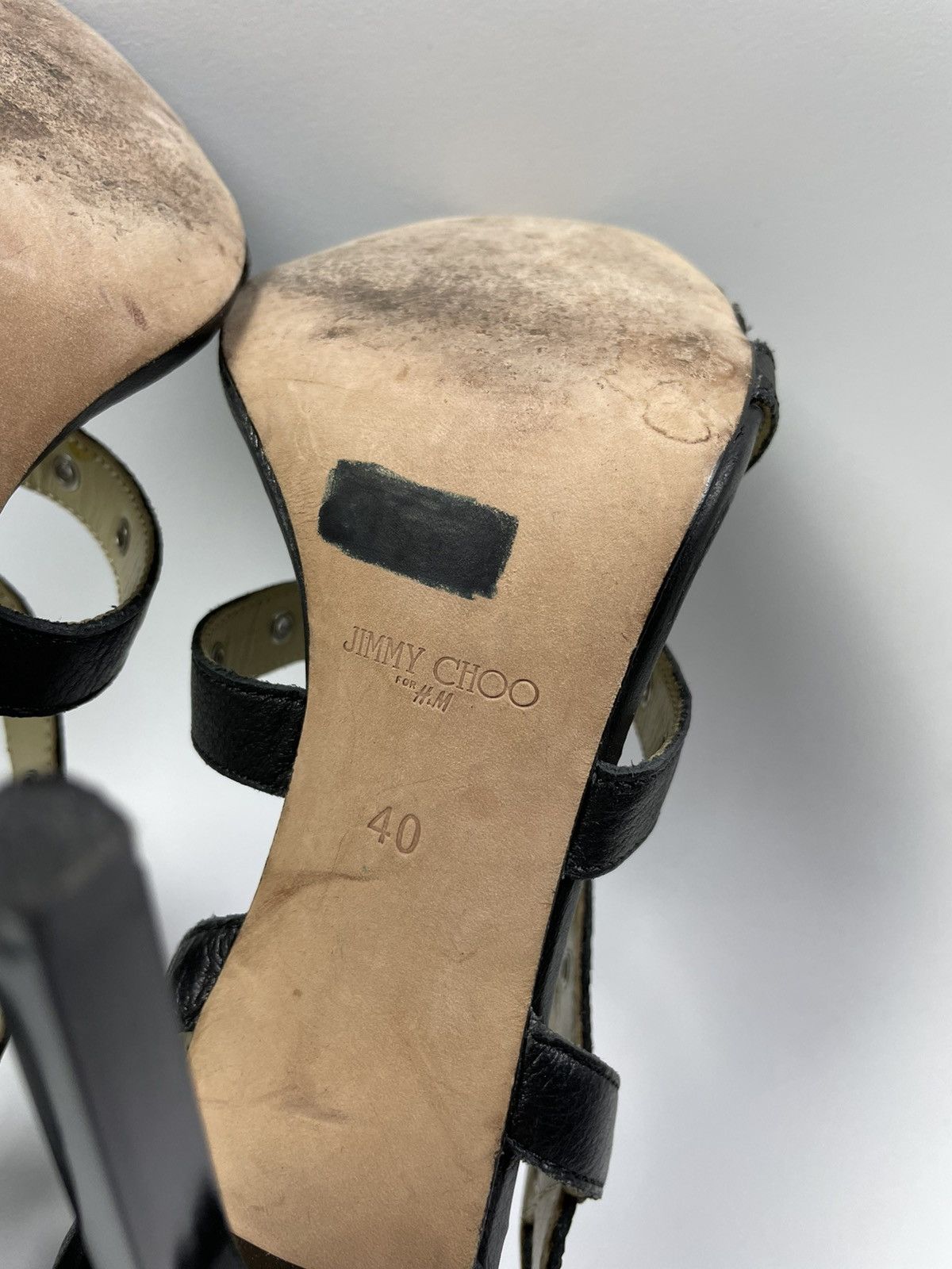 H&M × Jimmy Choo Jimmy Choo for hm heels leather Size US 9 / IT 39 - 9 Thumbnail