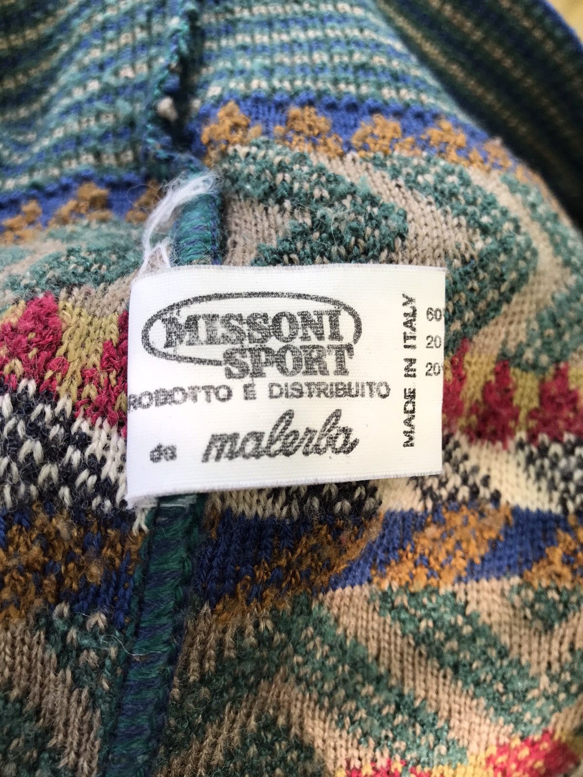 Missoni Missoni Sport sweater Size US XL / EU 56 / 4 - 4 Thumbnail