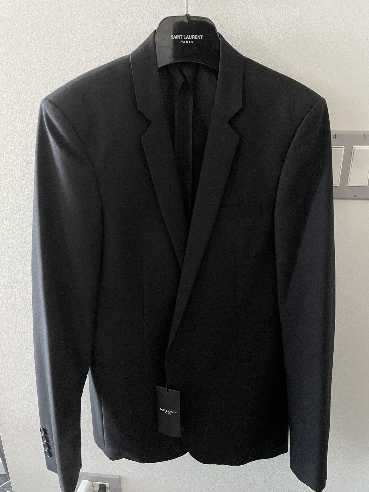 Saint Laurent Paris $3,000 Value Super Runway Sold Out Classic Blazer Brand New Size 46S - 22 Thumbnail