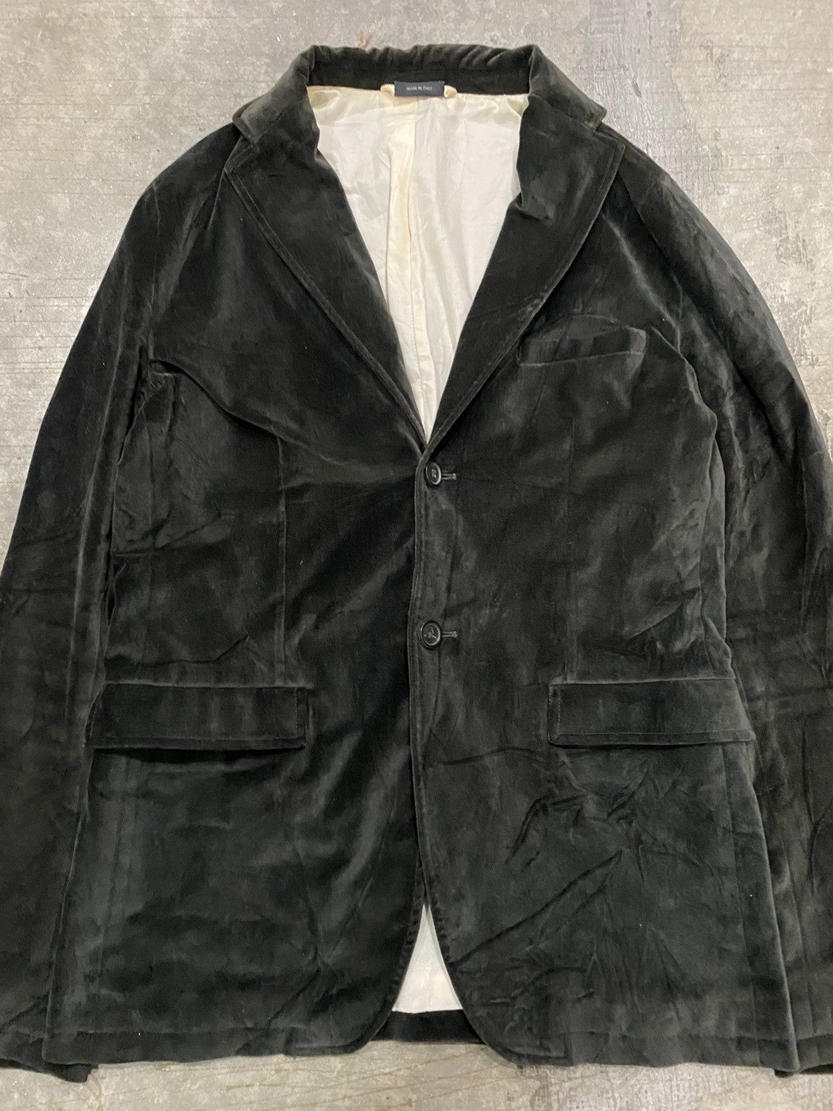 Jil Sander × Raf Simons AW2011 Raf simons era Jil sander velour Jacket Size US M / EU 48-50 / 2 - 3 Thumbnail