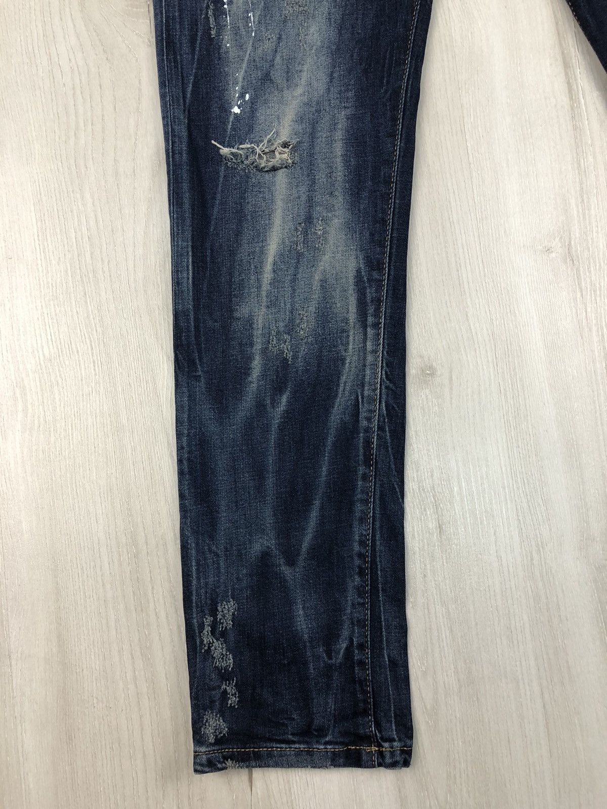 Dsquared2 Dsquared2 Cool Guy Jeans With Patches Painted Mans Pants Size US 34 / EU 50 - 8 Thumbnail